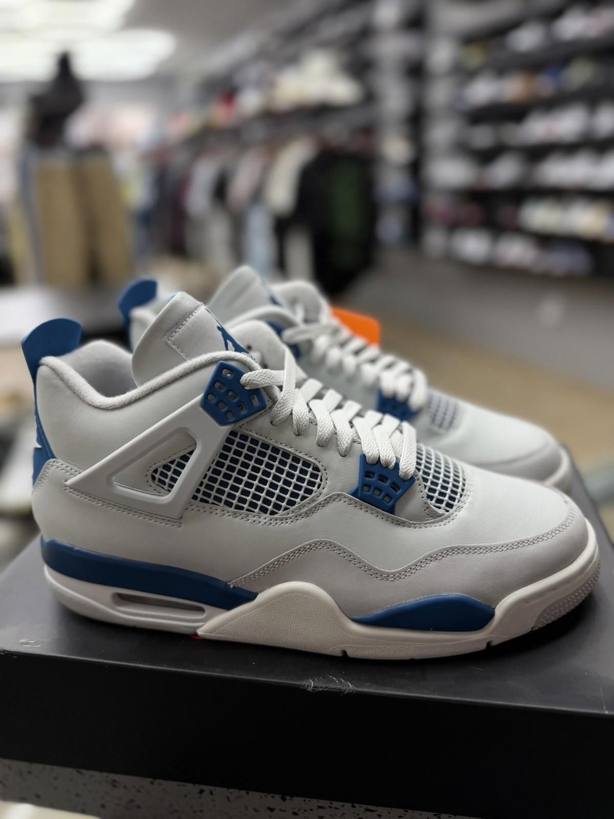Jordan Brand Size 12 - Air Jordan 4 Retro 2024 Military Blue FV5029-141 Size US 12 / EU 45 - 6 Thumbnail