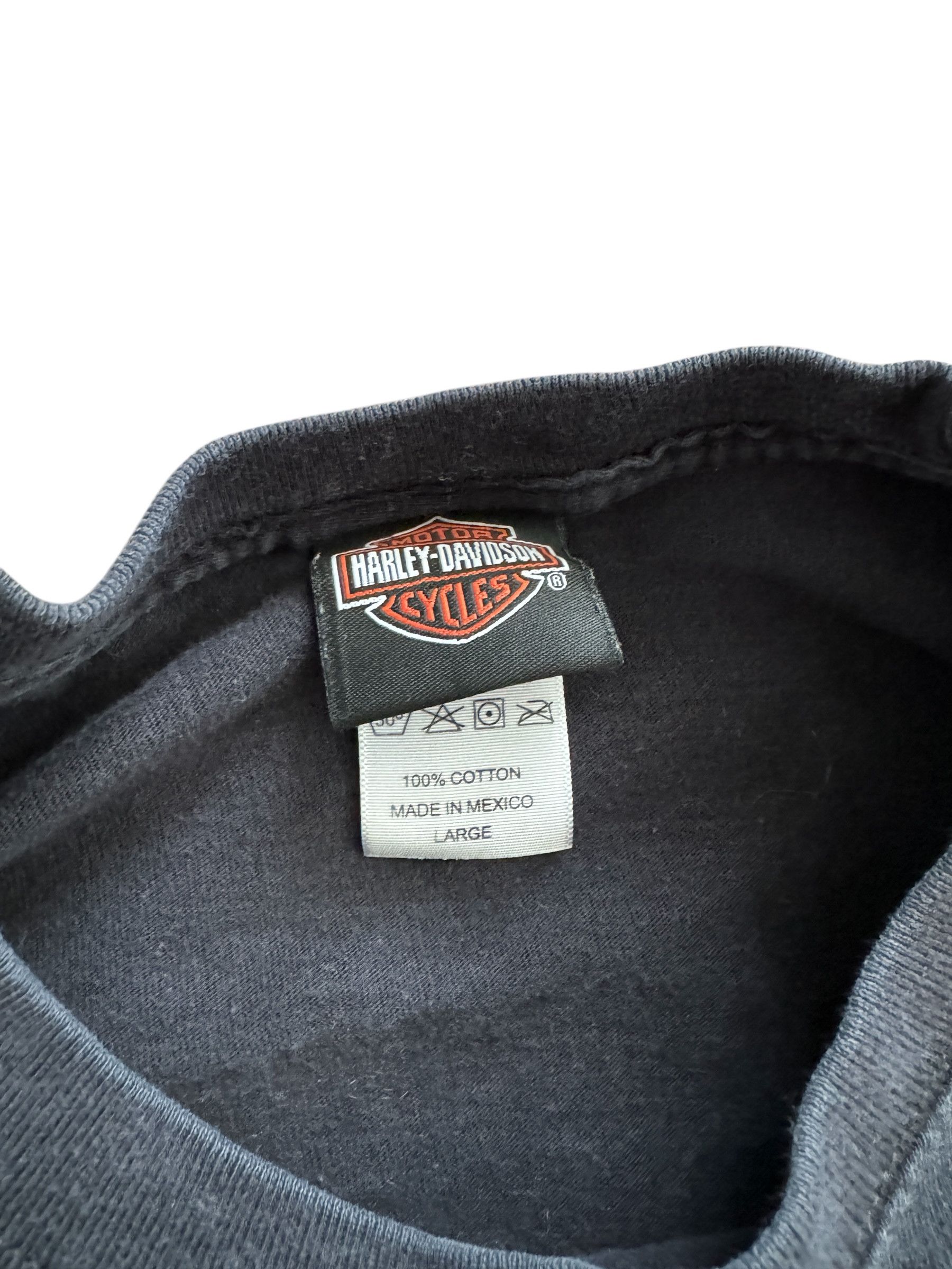 Vintage VNT Y2K Harley Davidson Flaming Skull Worn by Travis Scott Size US L / EU 52-54 / 3 - 10 Thumbnail