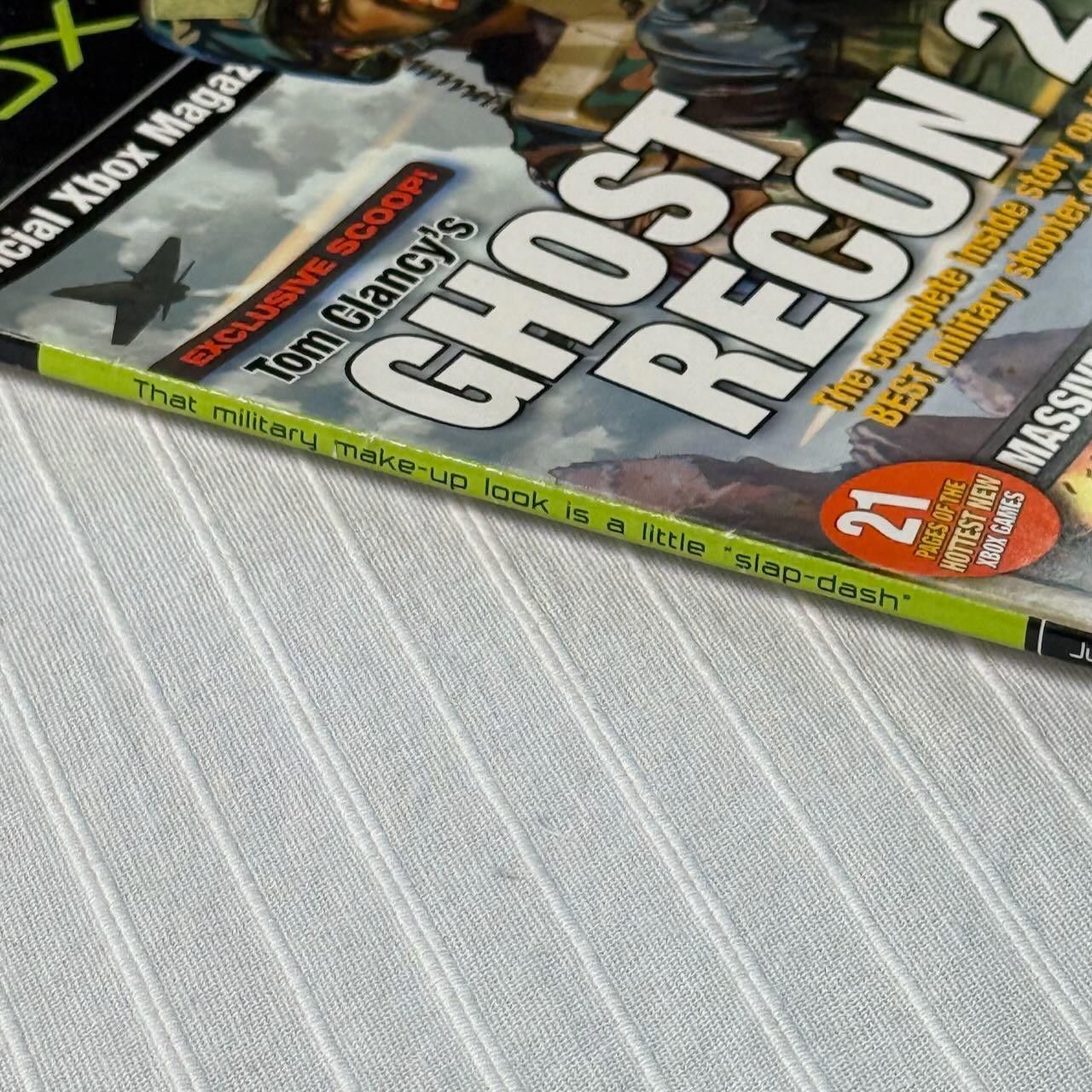 Other VTG XBOX Magazine #33 JUL 2004 Ghost Recon 2 RARE w/ Poster Size ONE SIZE - 7 Thumbnail