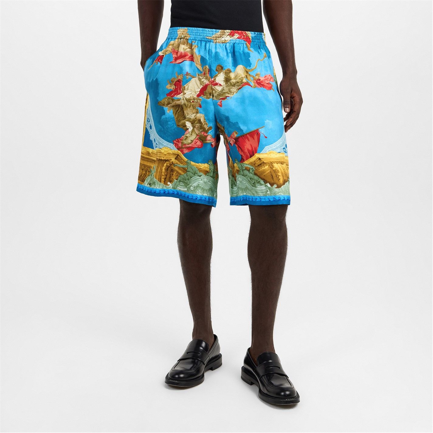 Versace o1g2r1mq0526 Woven Tracksuit Shorts in Multicolor Size US 34 / EU 50 - 3 Thumbnail