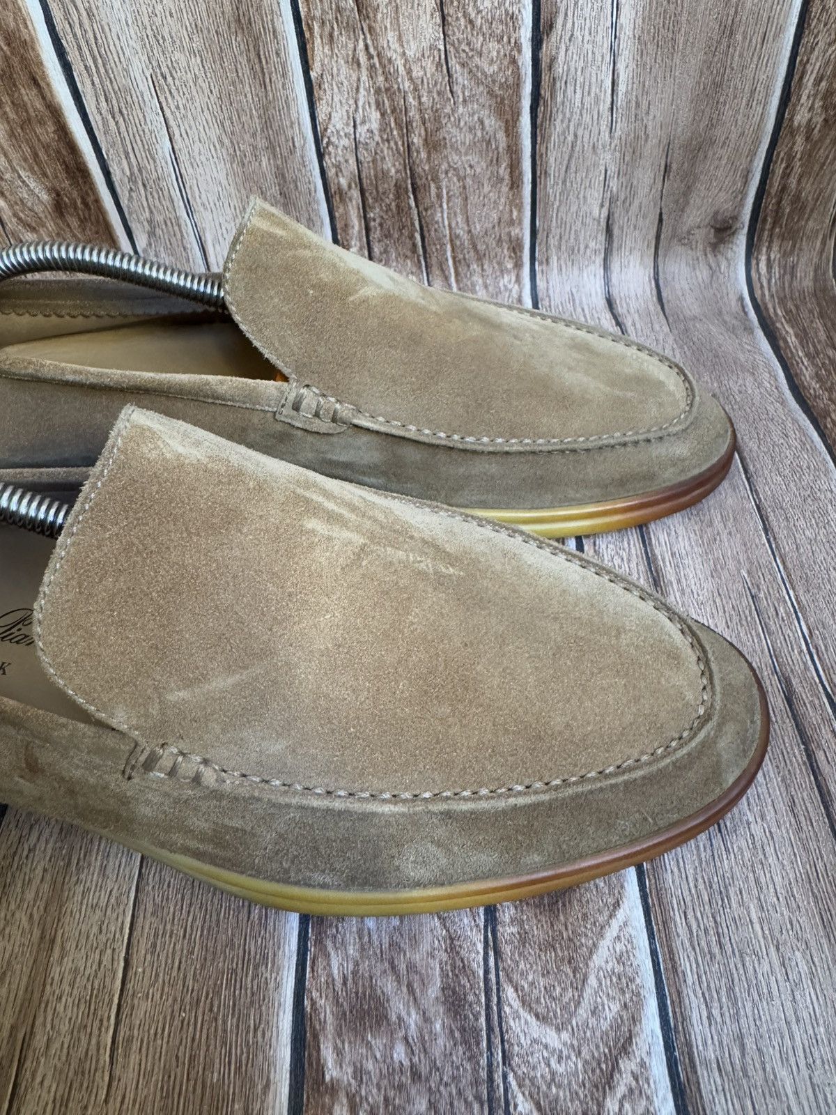 Loro Piana Summer walk suede loafers Size US 9.5 / EU 42-43 - 9 Thumbnail