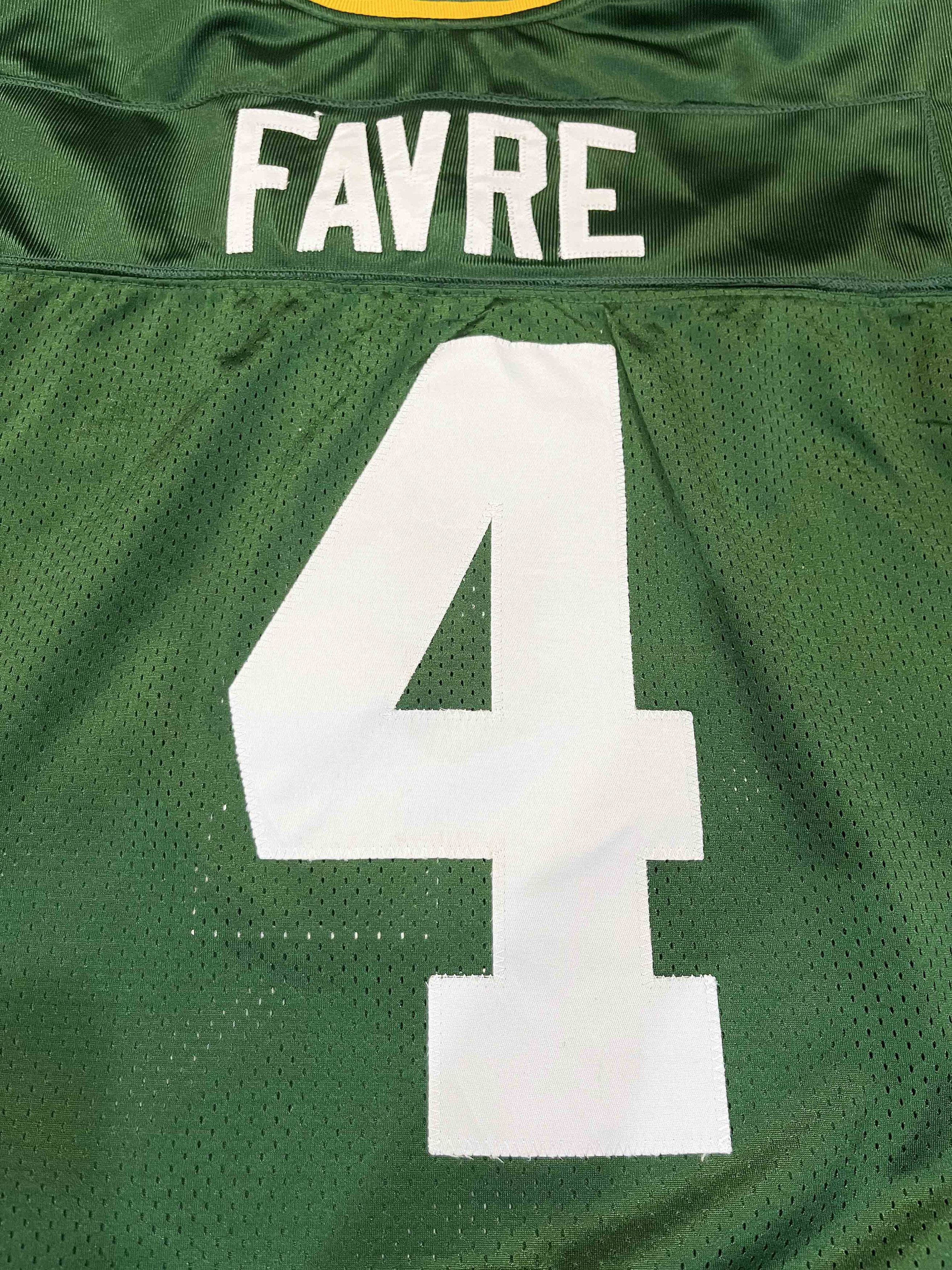 Reebok Reebok On Field NFL Green Bay Packers BRETT FAVRE #4 Jersey Size US XL / EU 56 / 4 - 7 Thumbnail