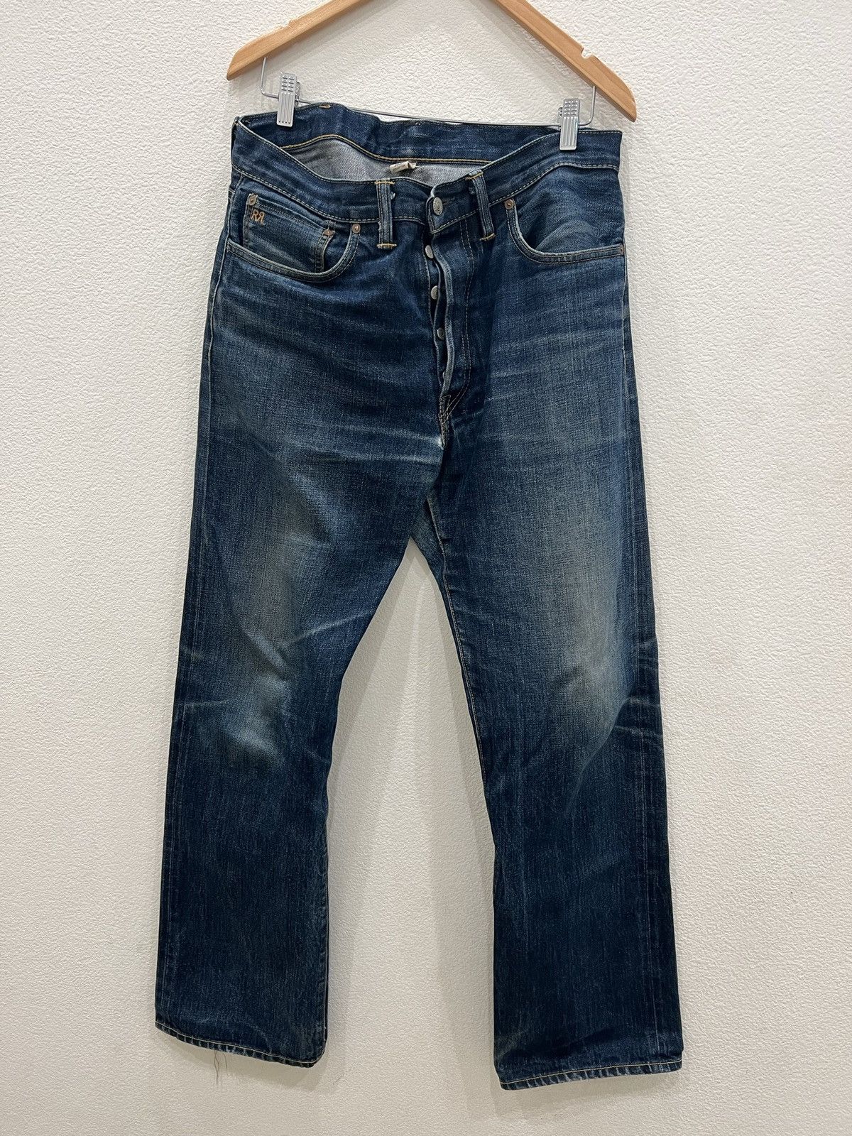 RRL Ralph Lauren × Vintage vintage rrl ralph Lauren Japanese selvedge denim Size US 33 - 1 Thumbnail