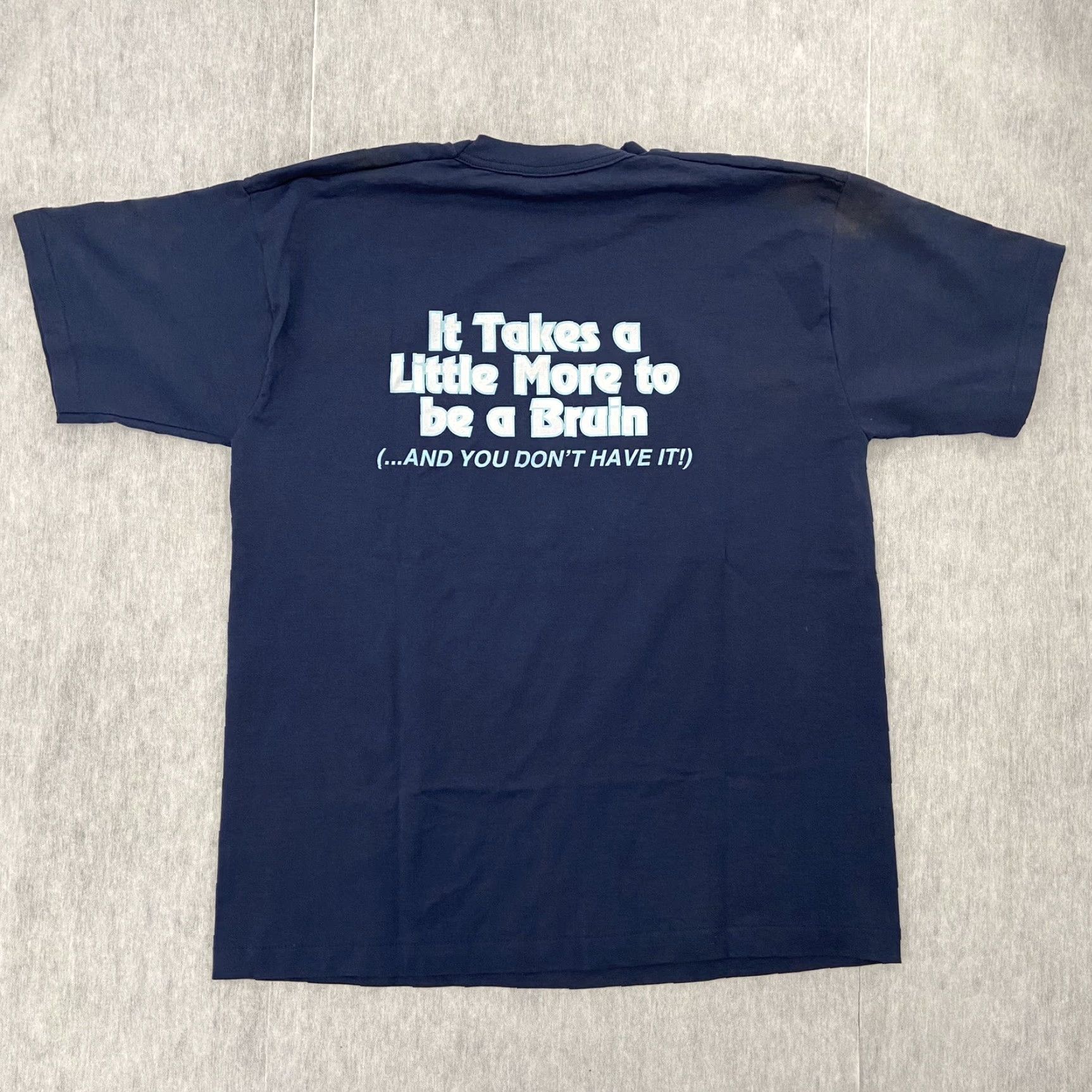 Fruit Of The Loom VINTAGE Lady Bruins T-Shirt Adult XL Basketball Teddy Bear Graphic Tee Blue 90s Bruins Ladies XL Men? Size US XL / EU 56 / 4 - 2 Thumbnail