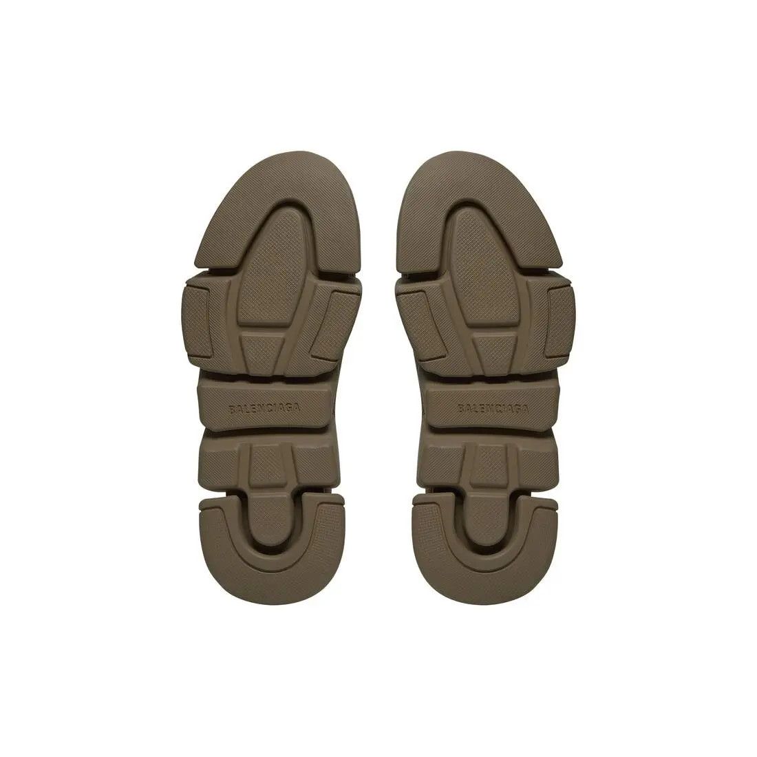 Balenciaga o1w1db10625 Speed 2.0 Recycled Knit Slide Sandals in Brown Size US 6 / EU 39 - 5 Thumbnail