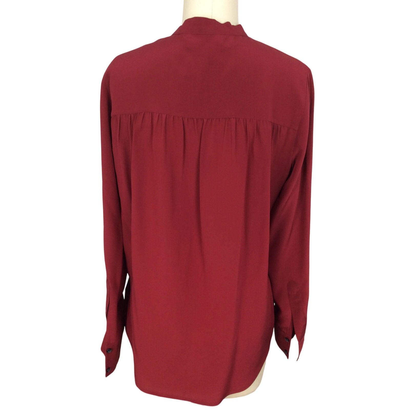 Madewell Madewell silk blouse with neck tie size XS Size XS / US 0-2 / IT 36-38 - 3 Thumbnail