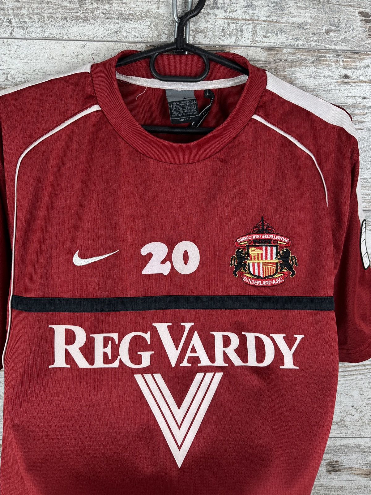 Nike × Vintage Mens Vintage Nike Sunderland A.F.C. Soccer jersey T-shirt Size US XL / EU 56 / 4 - 6 Thumbnail