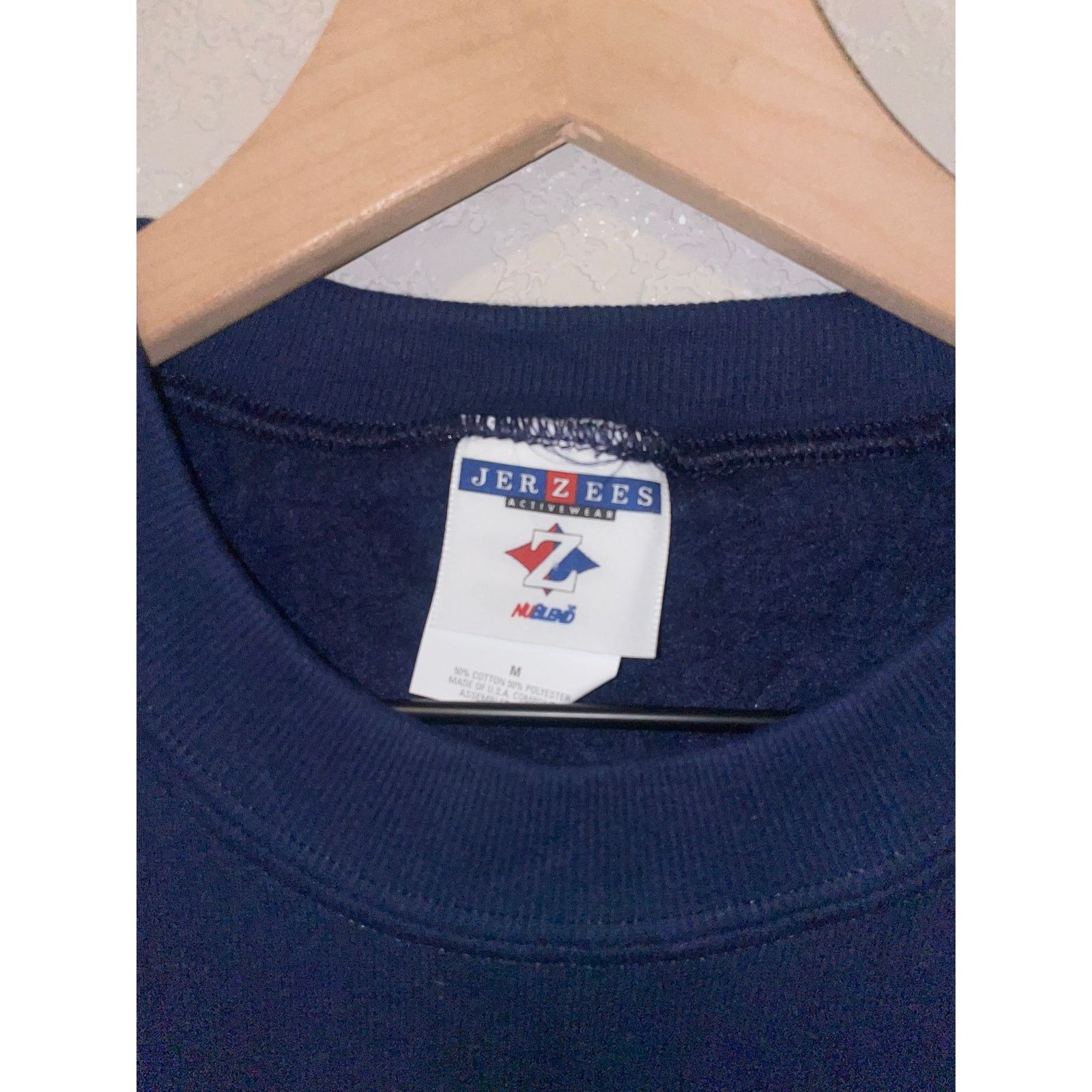 Jerzees Vintage Wyoming Sweatshirt Snow Crewneck Winter VTG 90s M Size US M / EU 48-50 / 2 - 5 Thumbnail