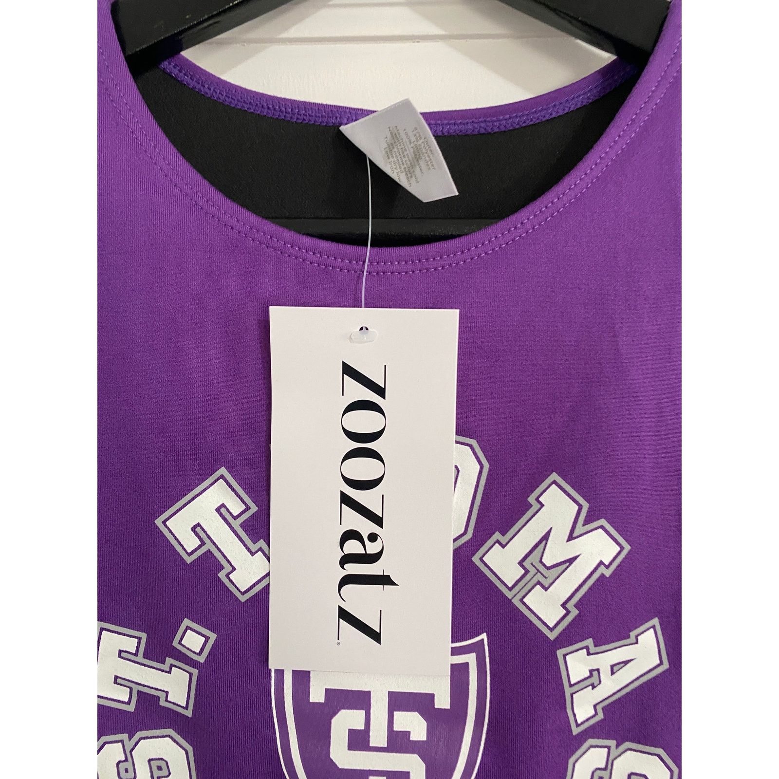 NCAA NWT University of St. Thomas Tommies Cropped Tank Top Size S Size S / US 4 / IT 40 - 3 Thumbnail