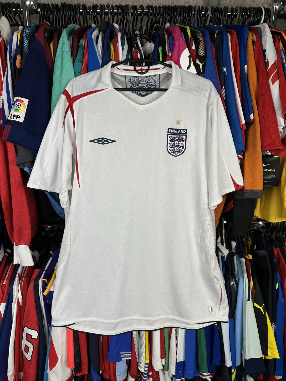 Umbro England Jersey Home football shirt 2005 2007 Umbro Size XL Size US XL / EU 56 / 4 - 1 Thumbnail