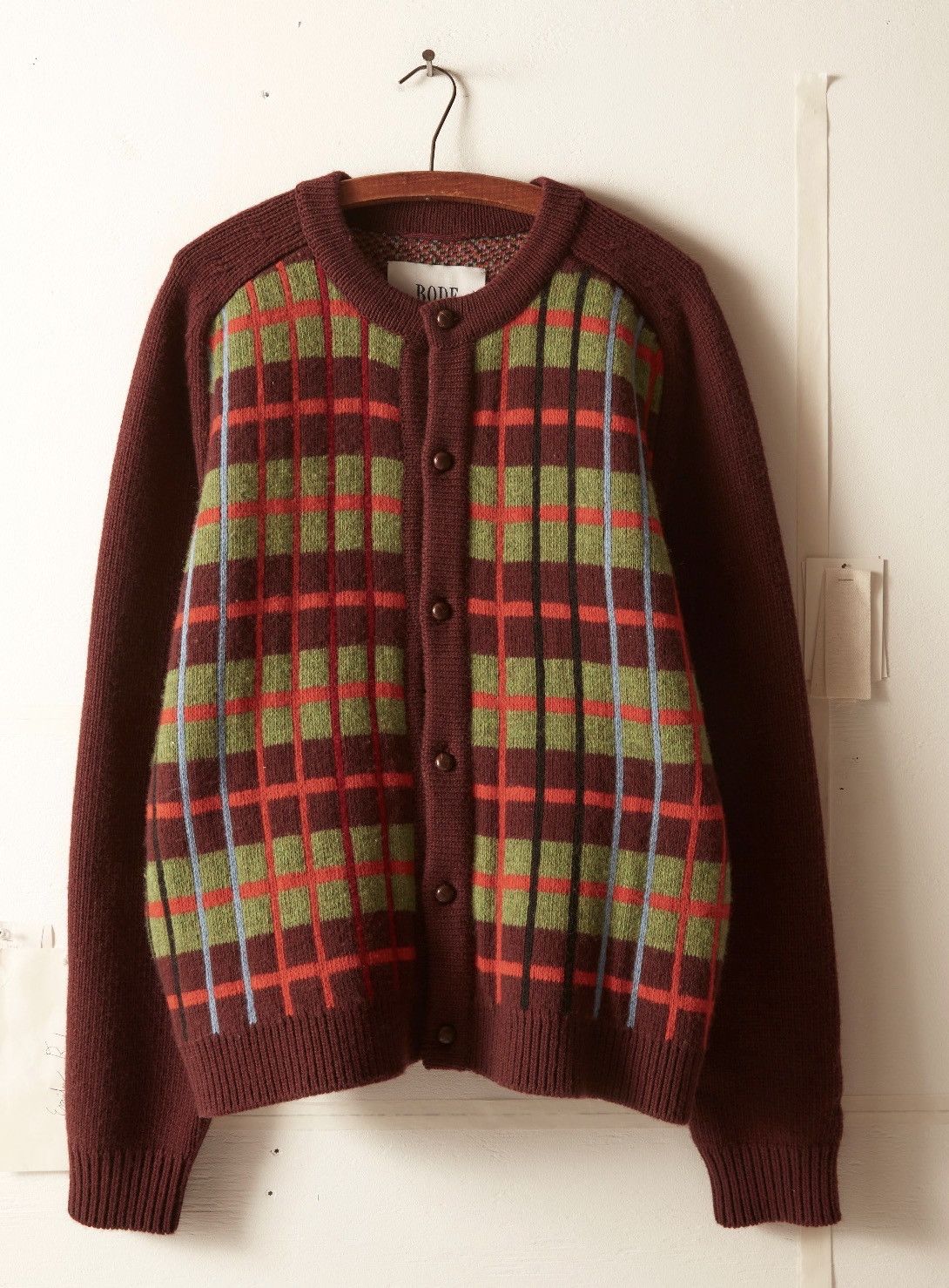 Bode Bode Plaid Cardigan Size US M / EU 48-50 / 2 - 5 Thumbnail