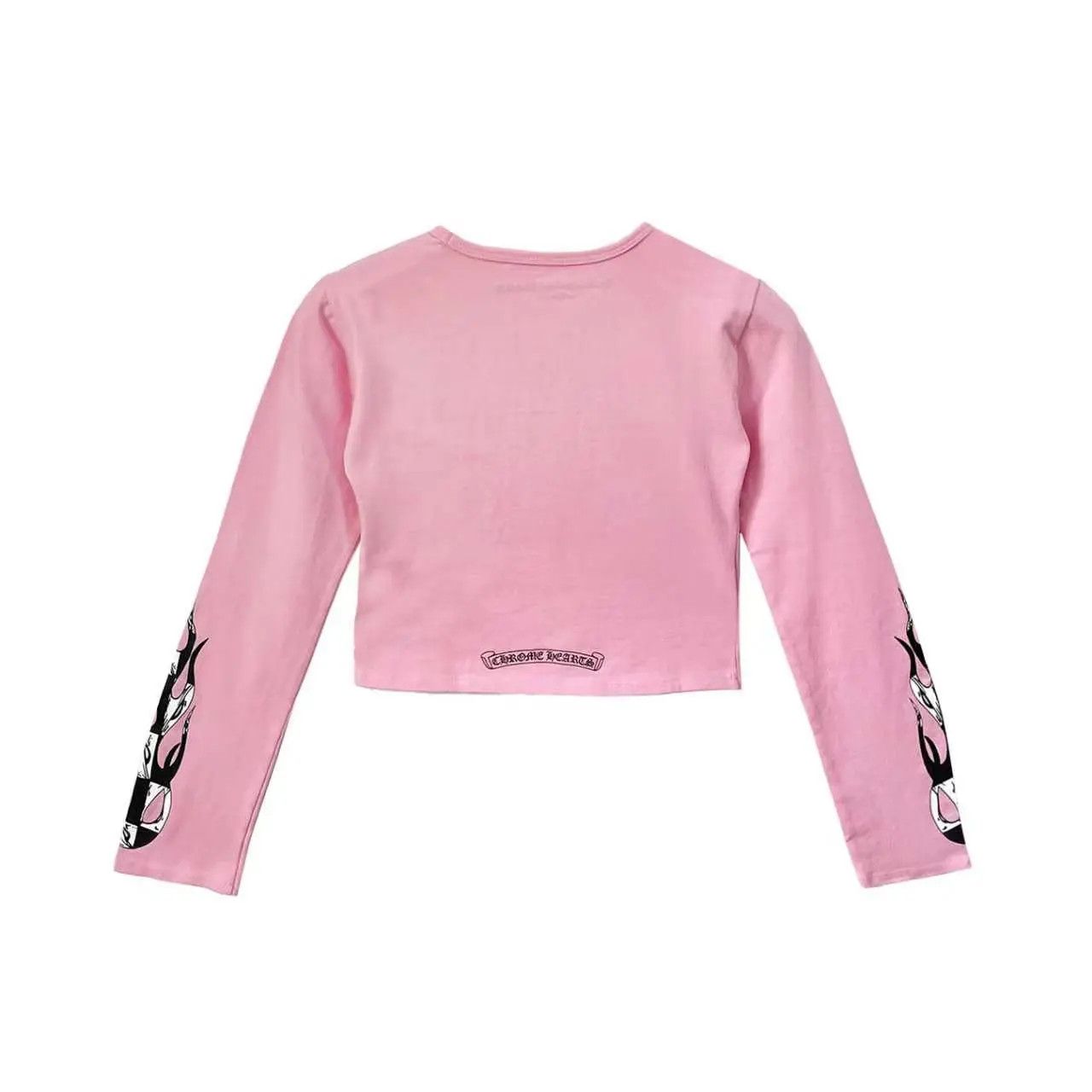 Chrome Hearts Chrome Hearts Matty Boy Pink Cycling Long Sleeve Tee Size S / US 4 / IT 40 - 2 Thumbnail