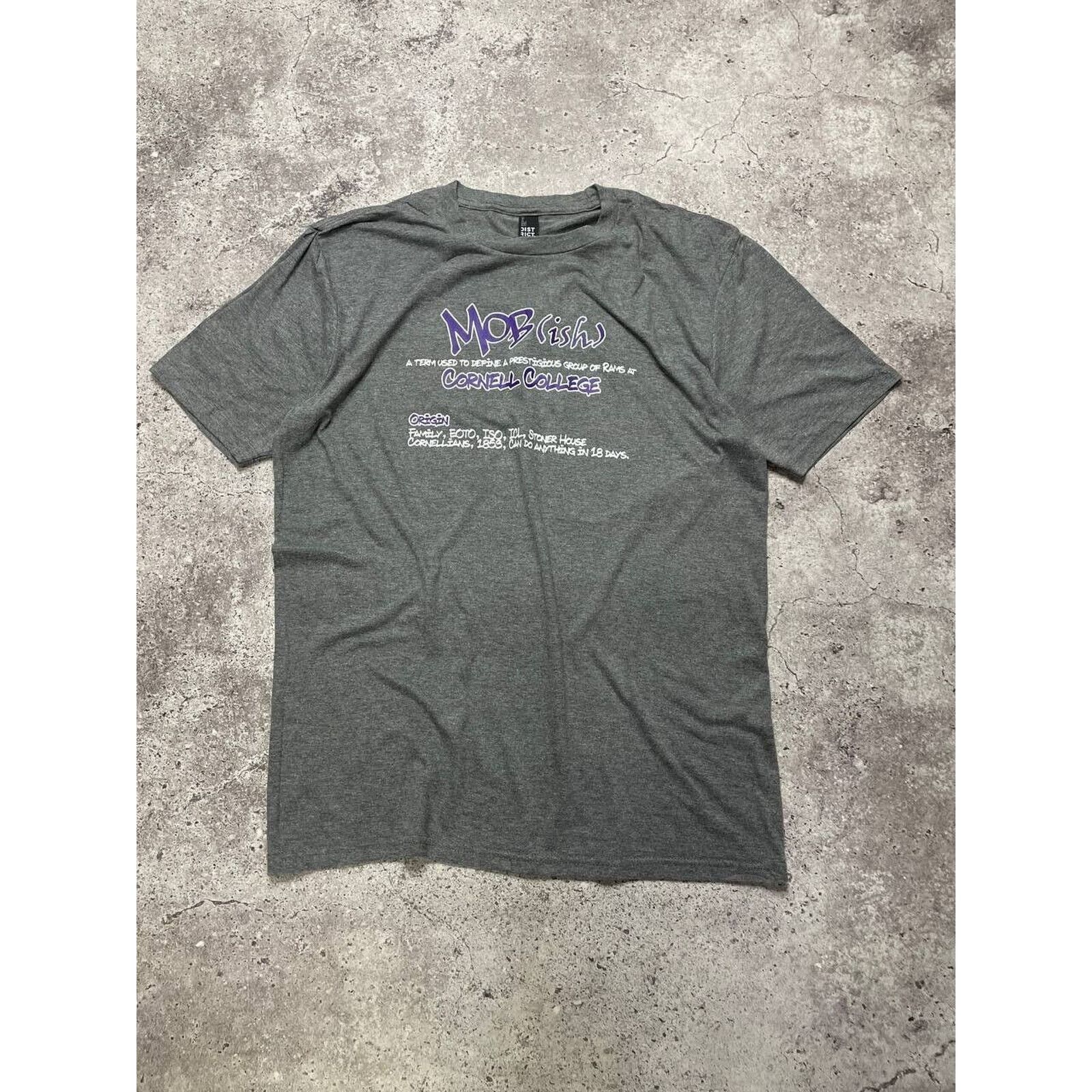 Vintage Vintage Cornell College ISO T-Shirt Gray M International Size US M / EU 48-50 / 2 - 1 Thumbnail