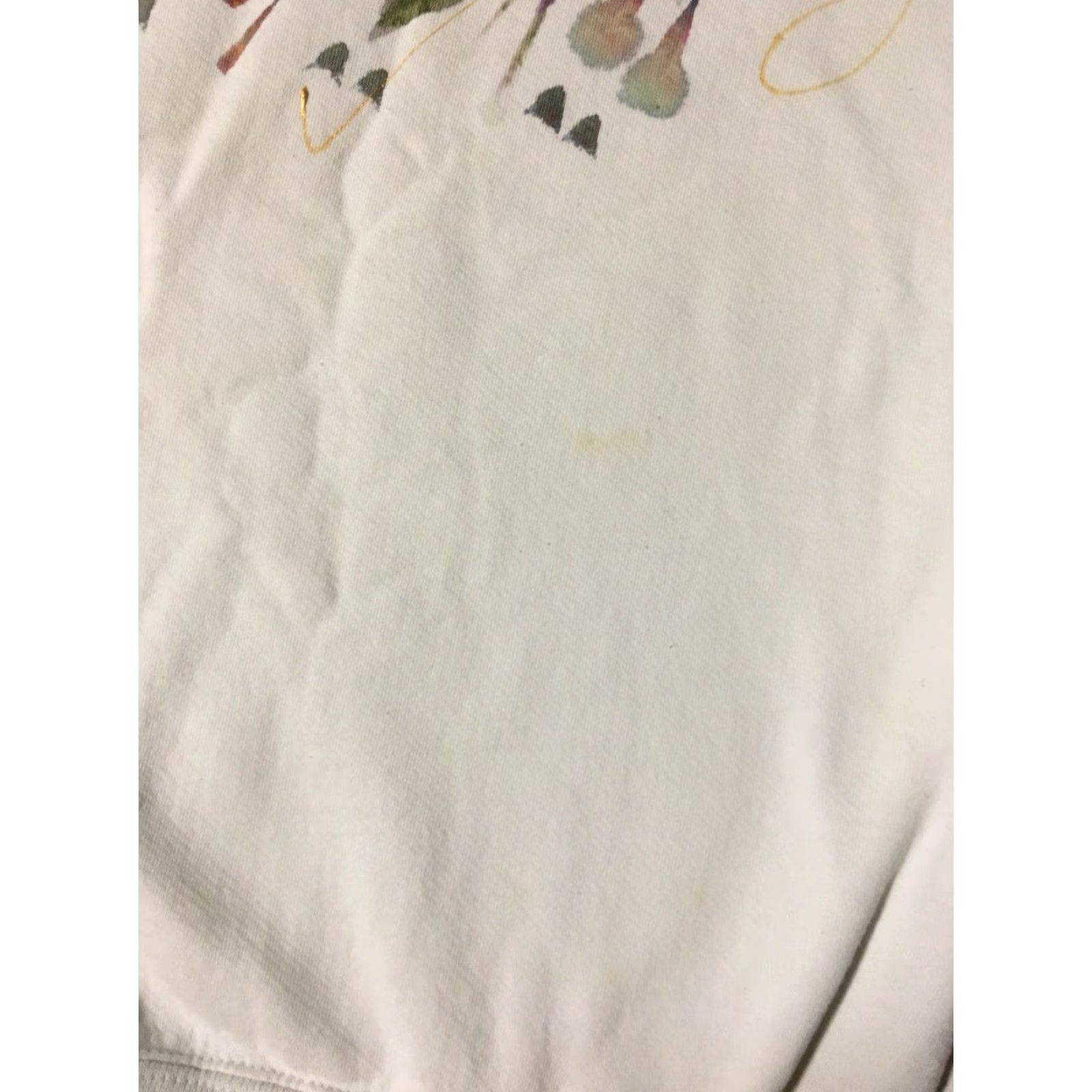 Jerzees Vtg 90s JERZEES Flowers Sweatshirt L White USA Men's Crewneck Floral 80s 90s Grunge Vaporwave Outdoors Hiking Mountains Vintage Shirt Size US L / EU 52-54 / 3 - 4 Thumbnail