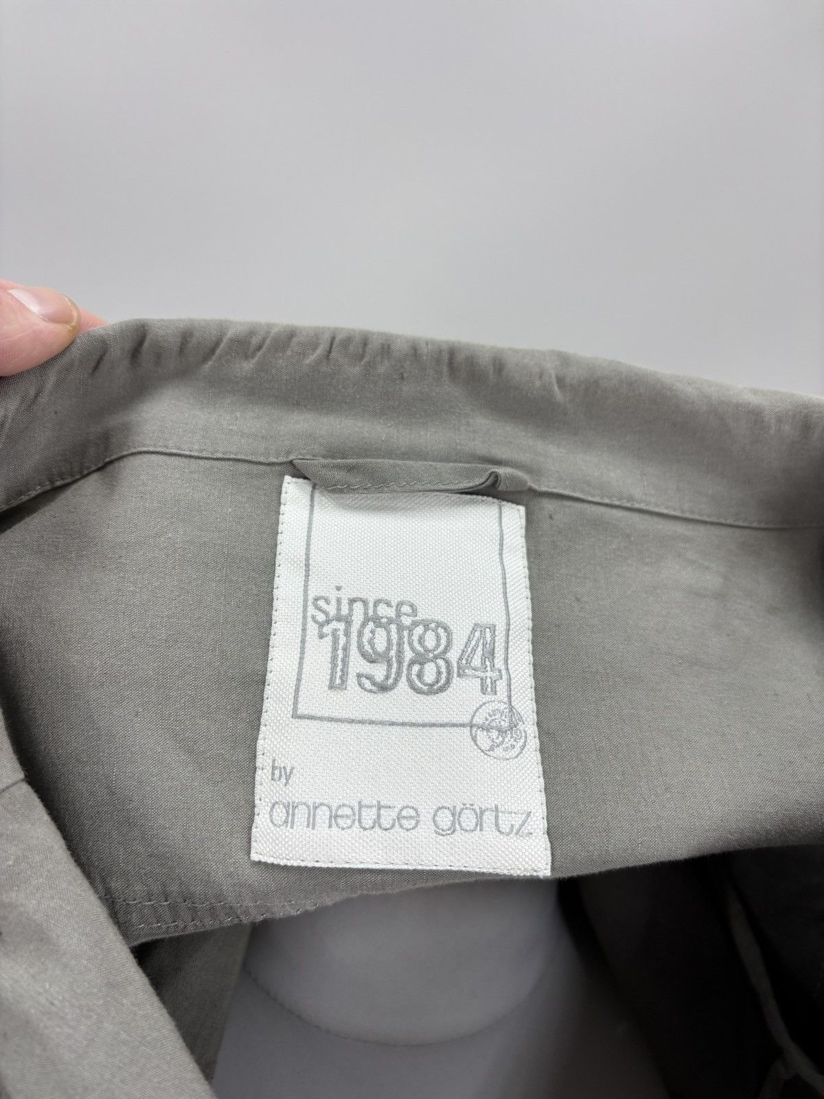 Annette Gortz Womens jacket Annette Gortz Size 46 Color Gray Size L / US 10 / IT 46 - 10 Thumbnail