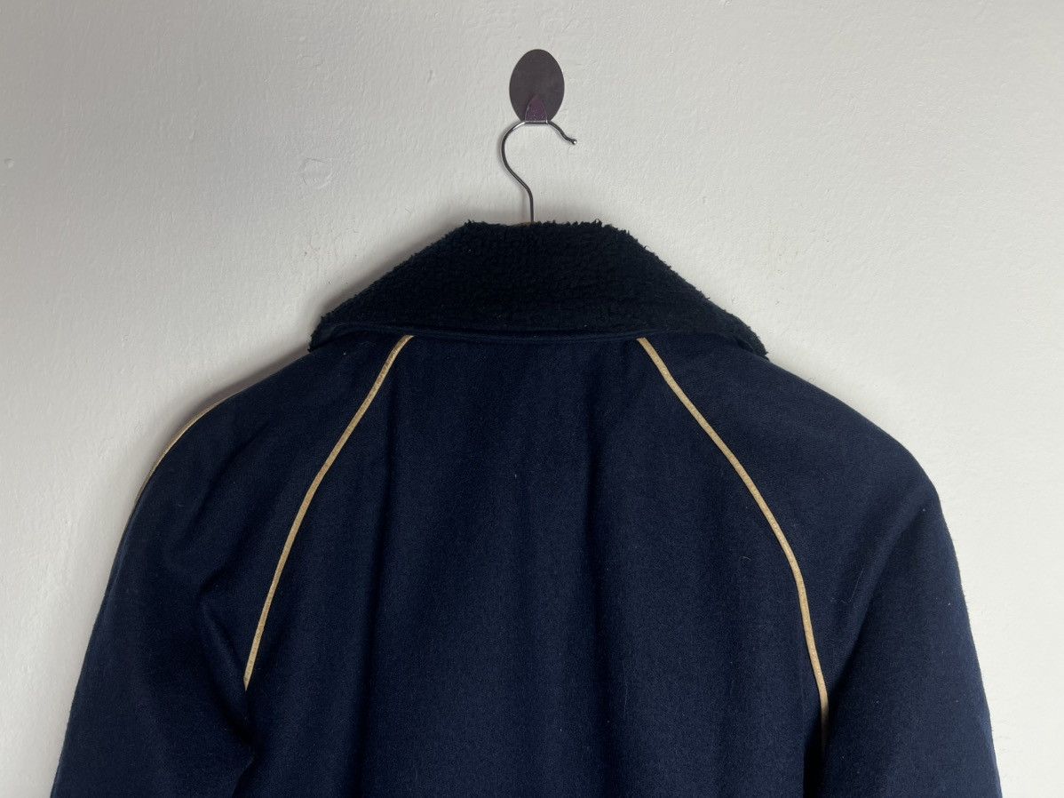 Adidas Vintage 90s Adidas Trefoil Quilted Wool Zip Up Jacket Size US L / EU 52-54 / 3 - 8 Thumbnail