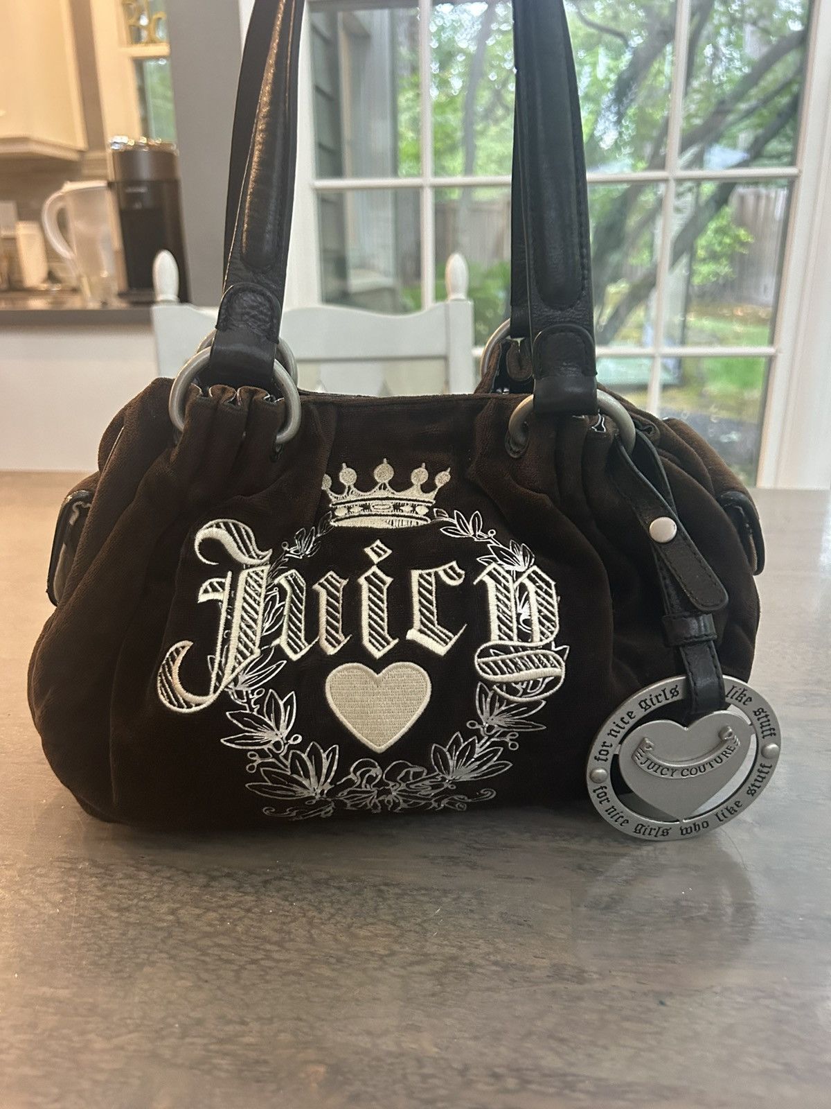 Juicy Couture Vintage Juicy Couture Shoulder Bag Baby Fluffy J Size ONE SIZE - 2 Thumbnail
