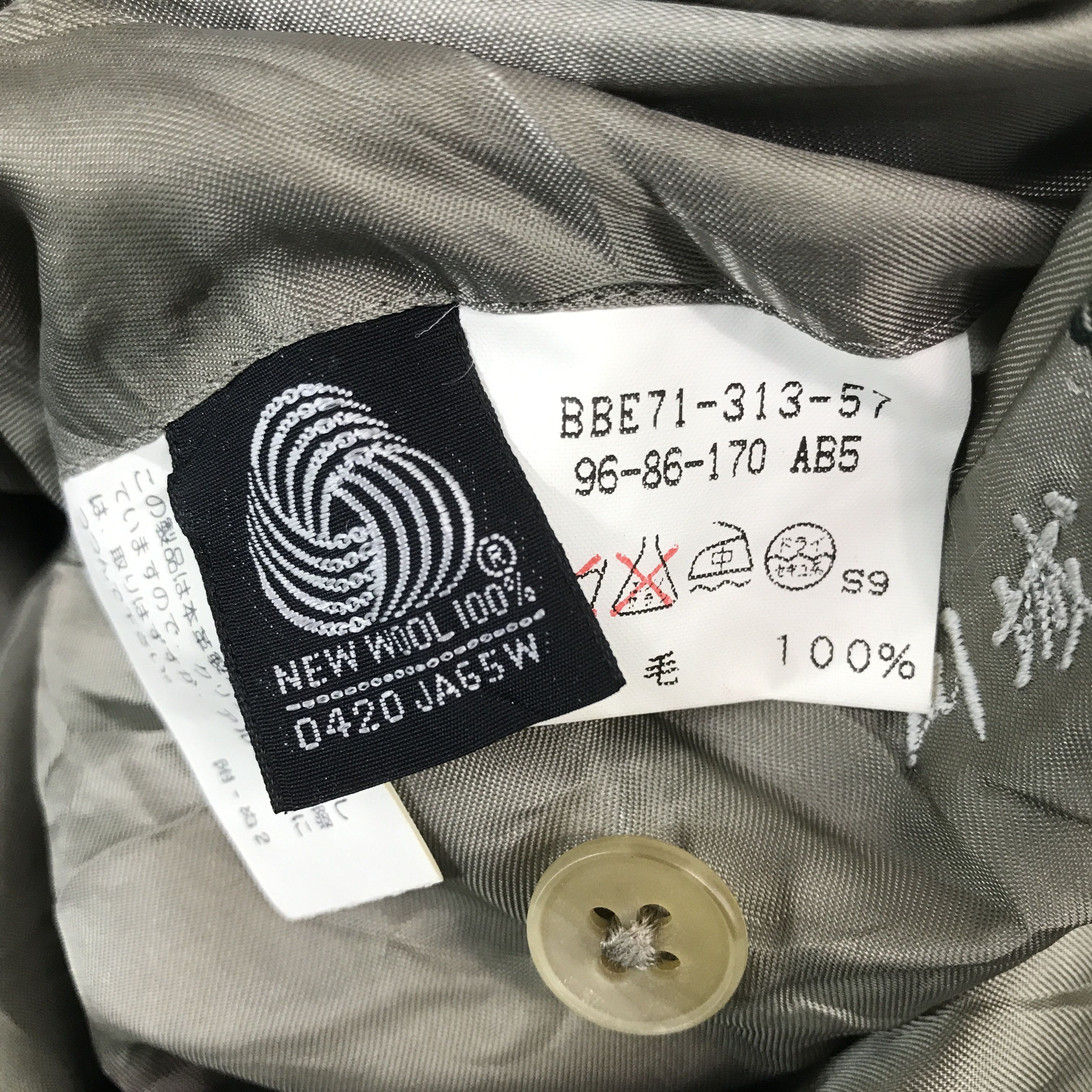 Burberry × Vintage Vtg burberrys Japan Flannel jacket Size US L / EU 52-54 / 3 - 10 Thumbnail