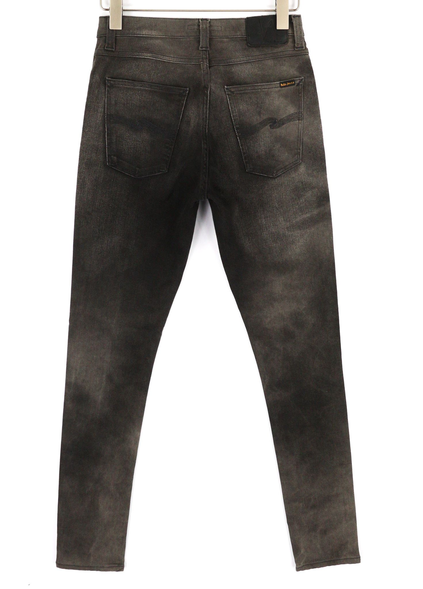 Nudie Jeans PIPE LED W29/L32 Grey Marble Organic Skinny Zip Fly 81915 Size US 29 - 2 Thumbnail