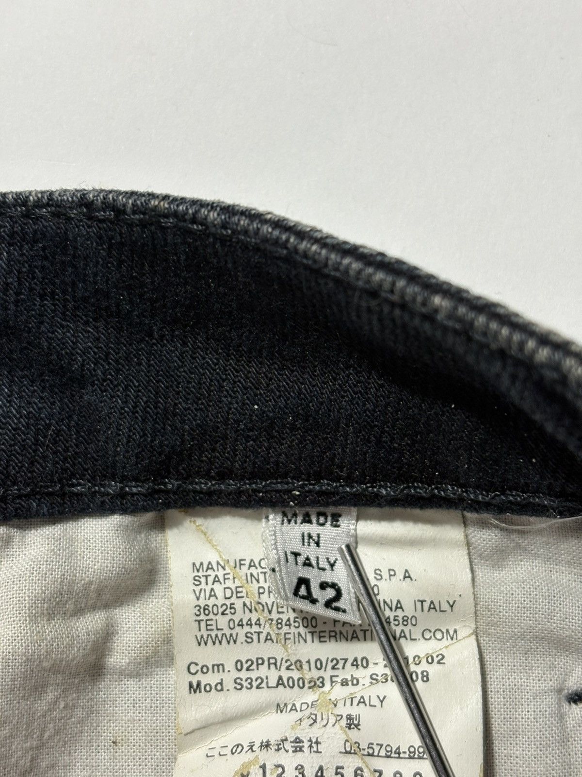 MM6 MM6 MAISON MARGIELA 2010 ANKLE ZIP DISTRESSED JEANS Size 28" / US 6 / IT 42 - 9 Thumbnail