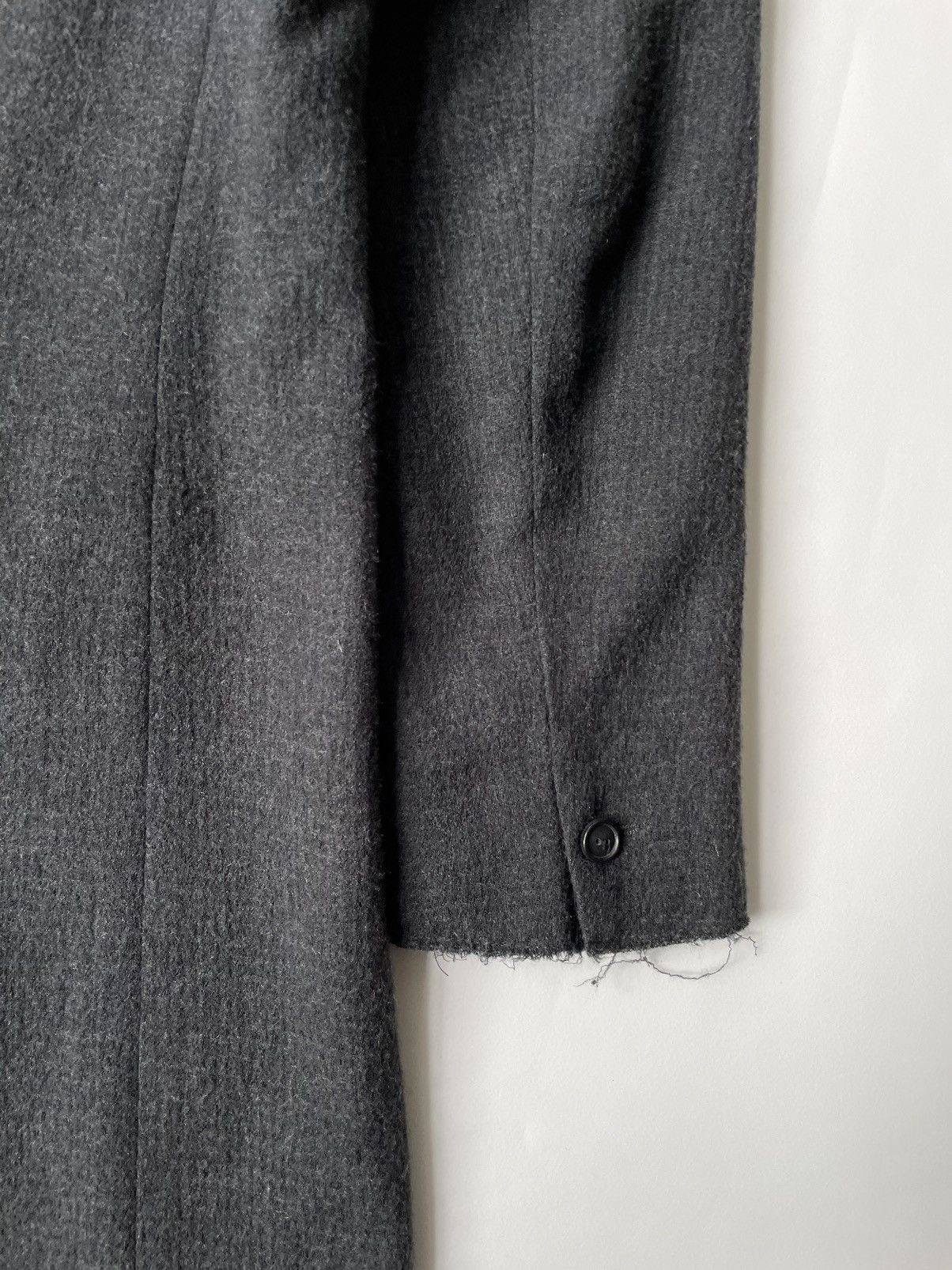 Our Legacy A/W 15 Raw Hem Wool Overcoat Size US M / EU 48-50 / 2 - 15 Thumbnail