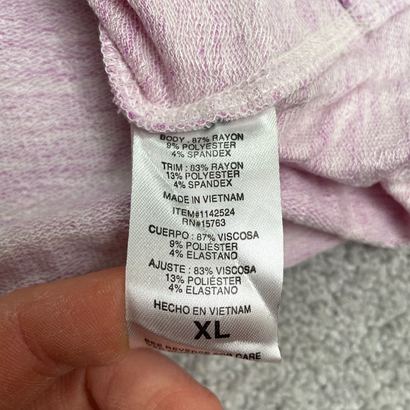 Champion Champion Elite Pullover Sweatshirt Womens XL Pink Round Neck Casual All Seasons Stretch Logo Regular Size XL / US 12-14 / IT 48-50 - 5 Thumbnail