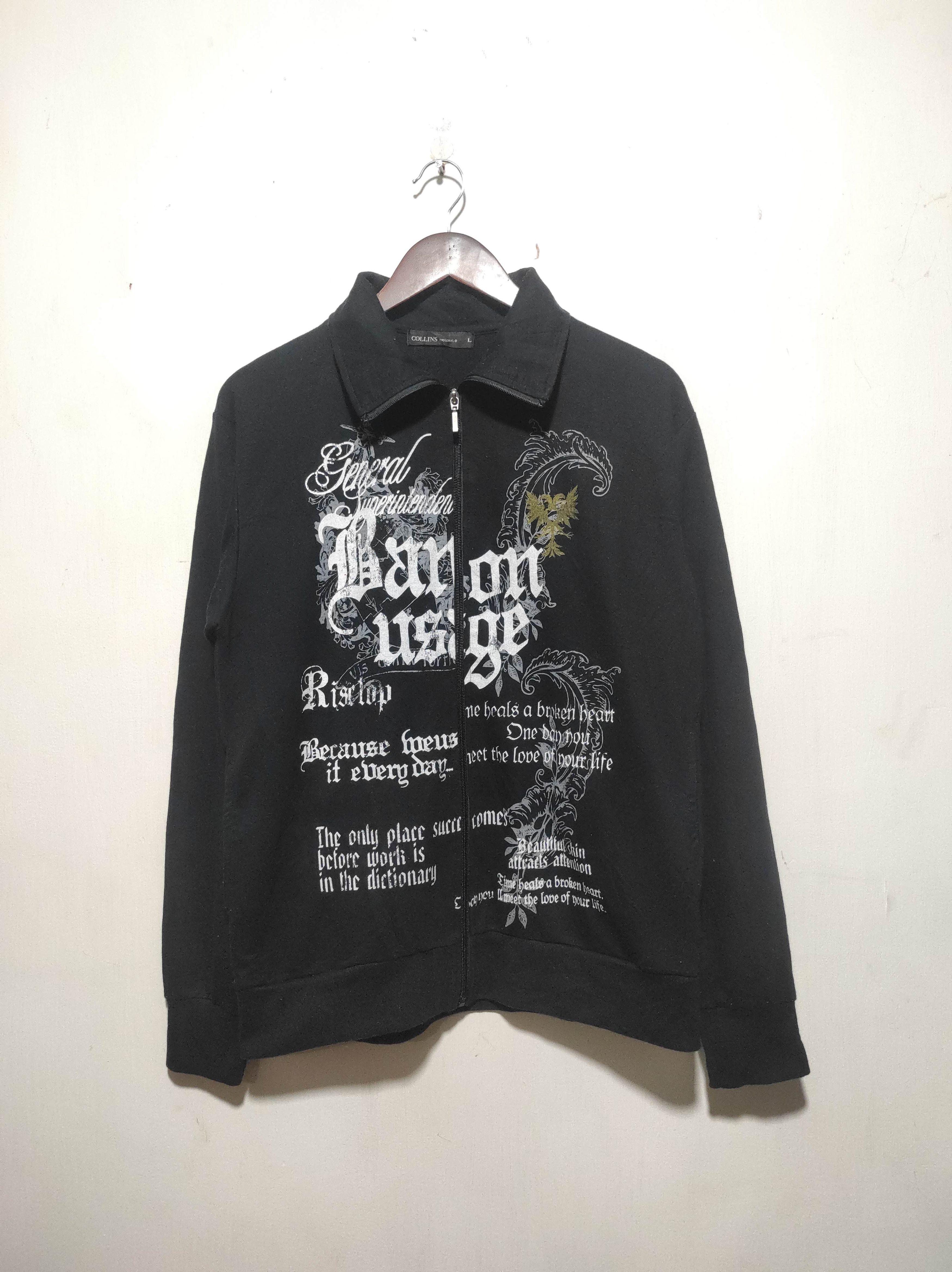Affliction Collins Poem Cross Sweatshirt Size US L / EU 52-54 / 3 - 2 Thumbnail