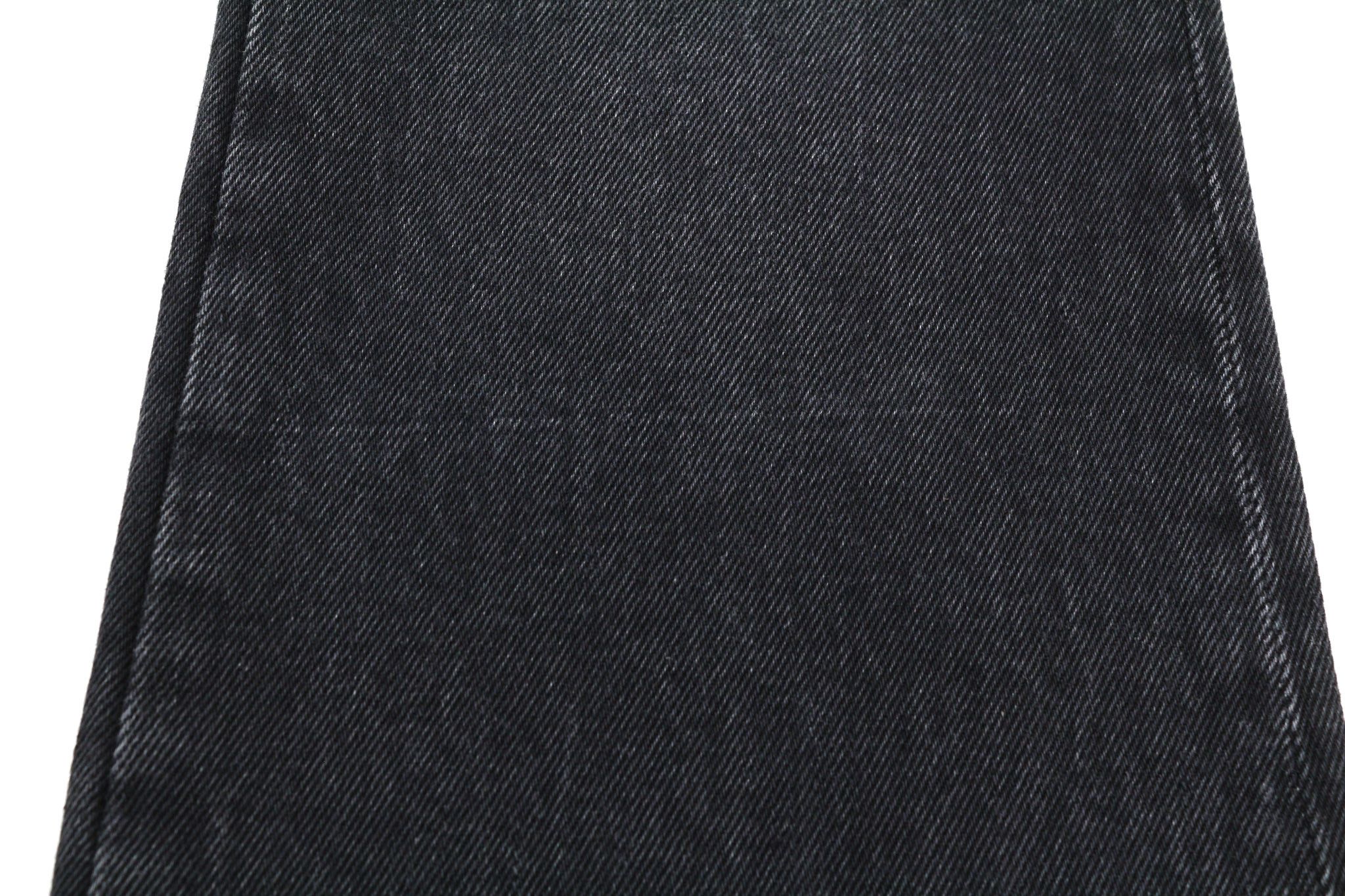 Off-White W28 Slim Flared Cotton Vintage Black 80244 Size 28" / US 6 / IT 42 - 12 Thumbnail