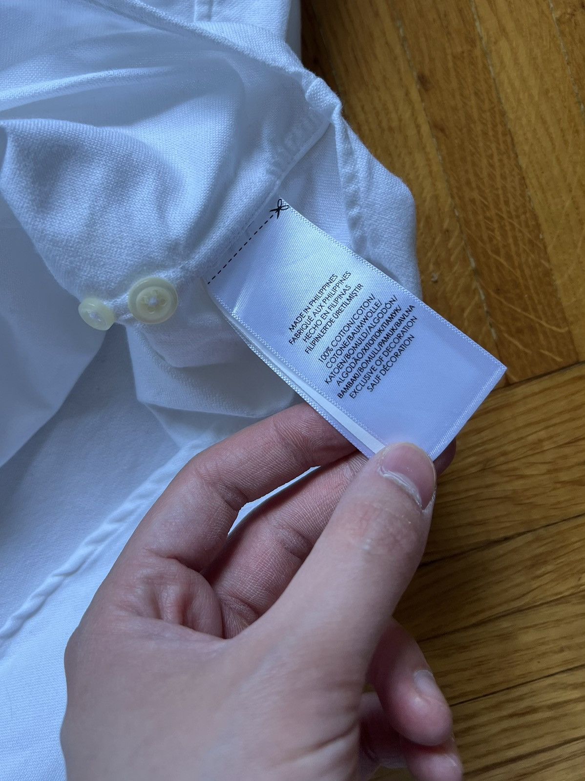 Polo Ralph Lauren 4XL Baggy Shirt Polo Ralph Lauren White New Collection 4XL Size US XXL / EU 58 / 5 - 3 Thumbnail