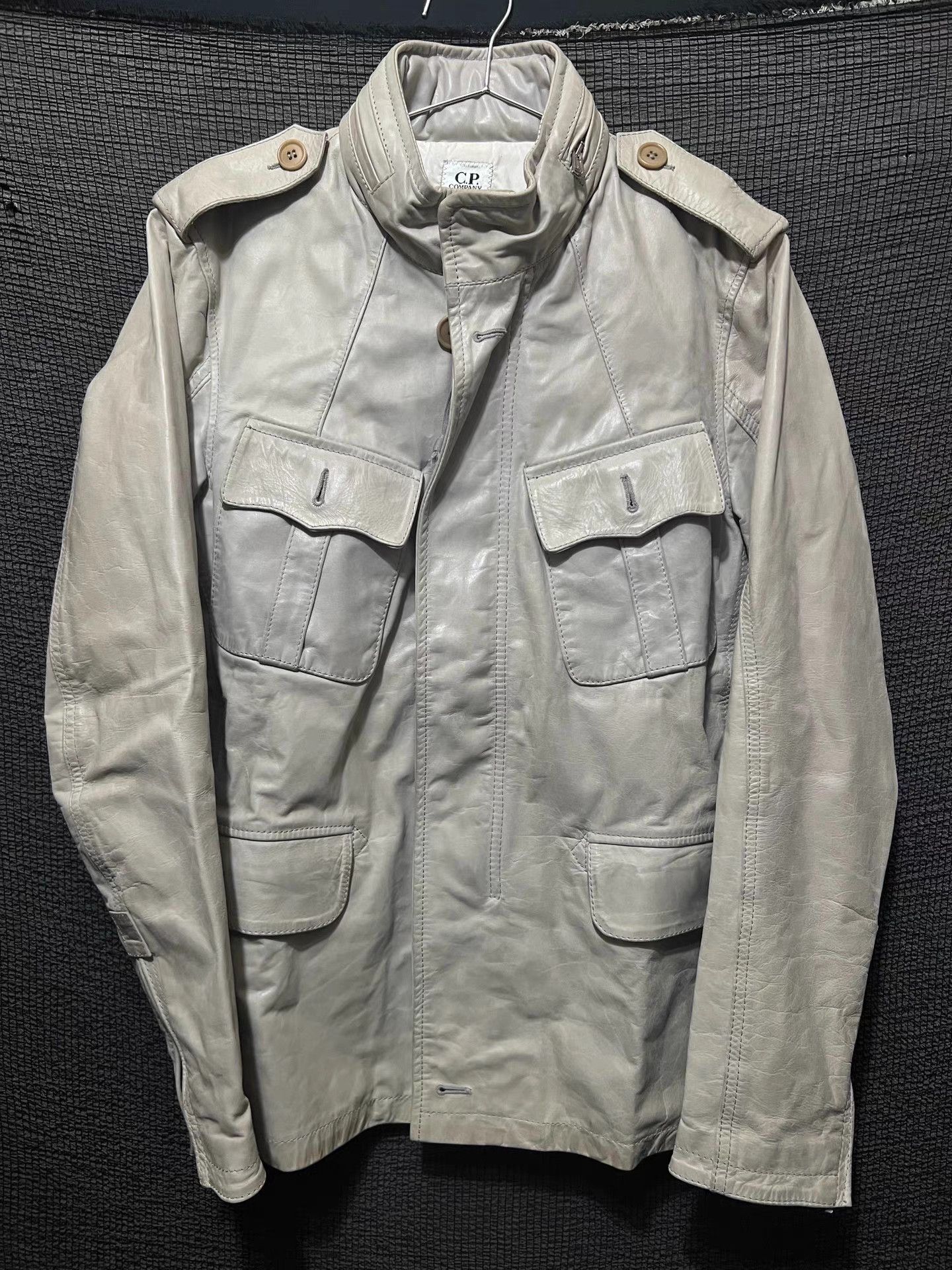 C.P. Company C.P. Company military leather jacket Size US S / EU 44-46 / 1 - 1 Thumbnail