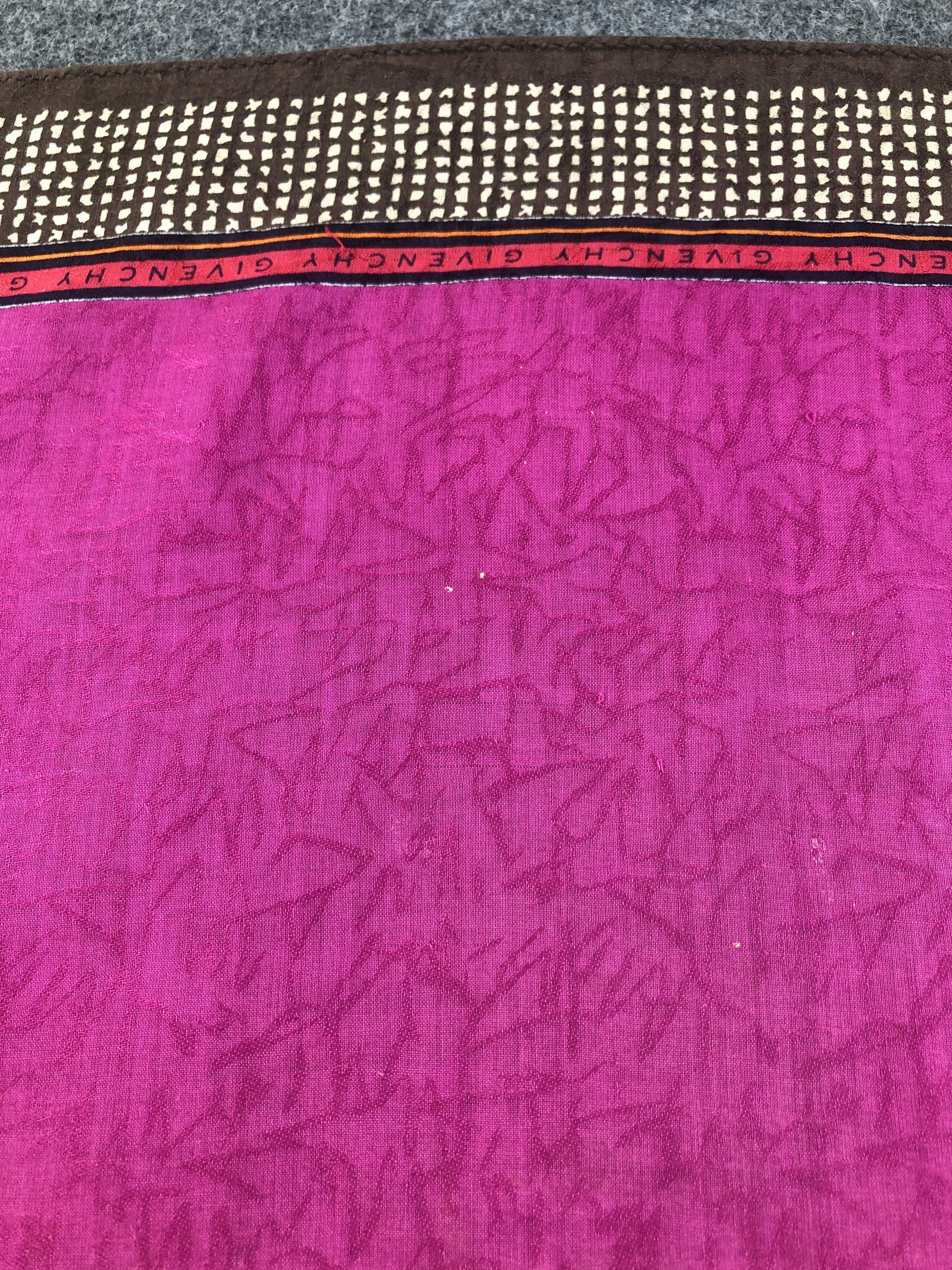 Vintage Givenchy Handkerchief / Bandana / Neckerchief Size ONE SIZE - 7 Thumbnail