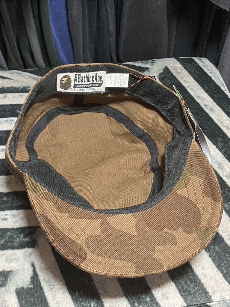 Bape 00s Bape Dev-Ops Proper Uniform Cut and Sew Flat Top Cap Size ONE SIZE - 7 Thumbnail