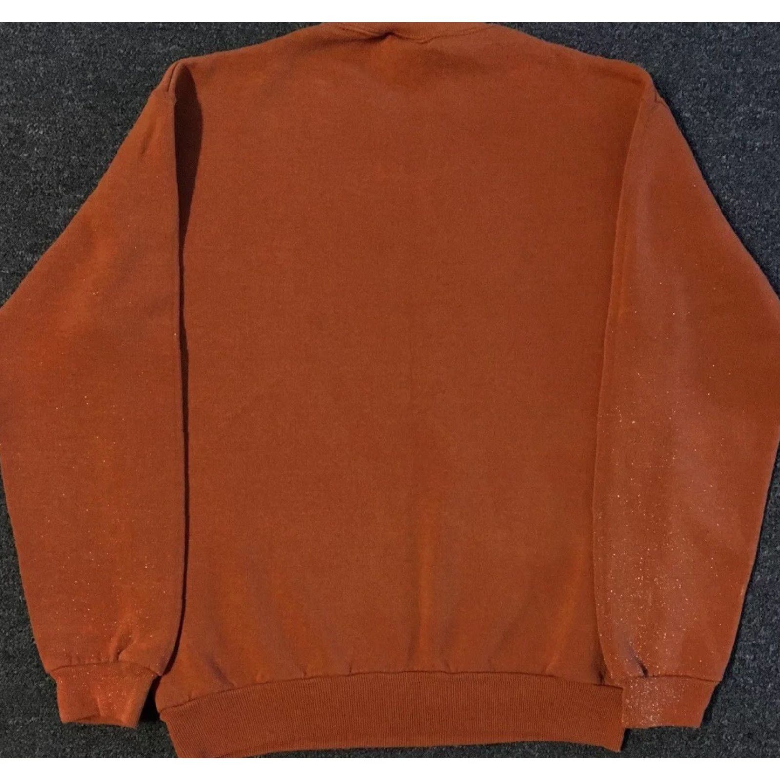 Vintage Vtg 90s Boston Faded Spellout Sweatshirt XS USA College Track & Field Hoodie Men Orange Vintage 90s Grunge University Spellout USA Boston Pullover Size US XS / EU 42 / 0 - 2 Thumbnail