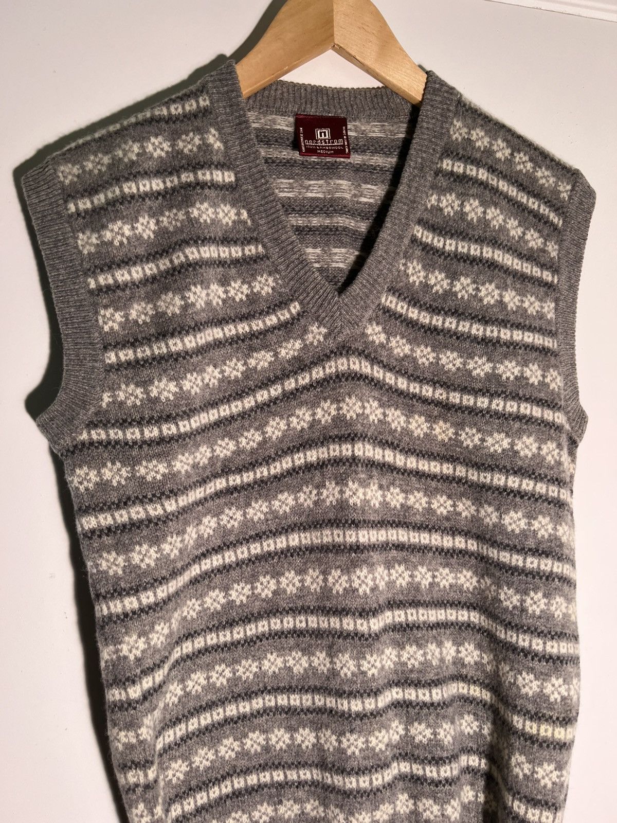 Vintage 80’s 90’s VTG Vintage Nordstrom Lambswool Holiday Retro Vest Size US M / EU 48-50 / 2 - 3 Thumbnail