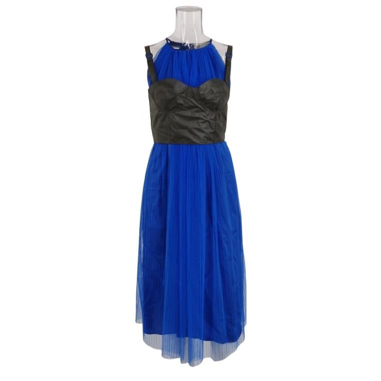 Maison Margiela Maison Margiela Tulle Leather Bustier Dress Size 42 Size M / US 6-8 / IT 42-44 - 1 Thumbnail