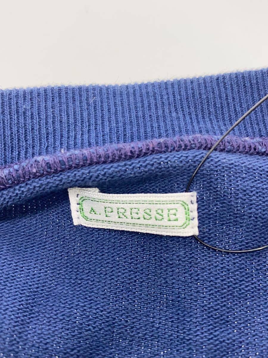 A.PRESSE Blue Cotton 25ss Vintage T-shirt Size US S / EU 44-46 / 1 - 3 Thumbnail