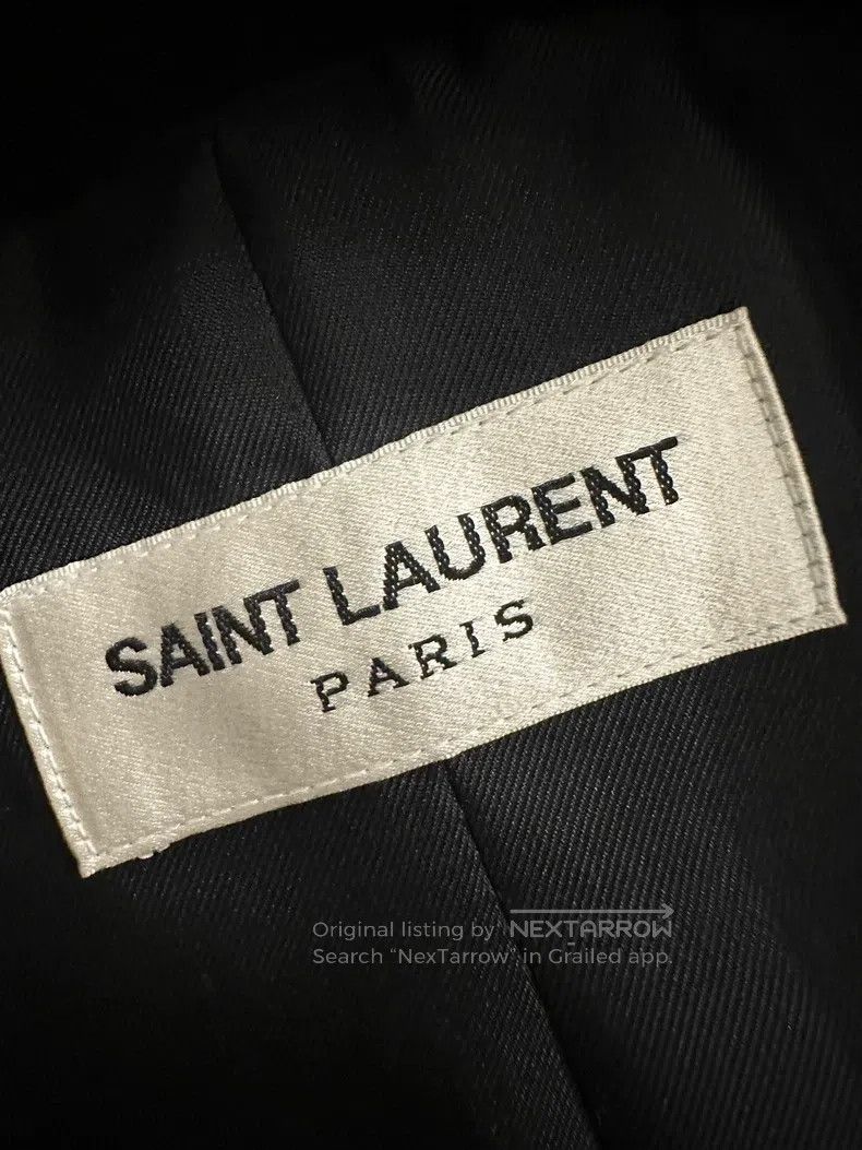 Saint Laurent Paris Saint Laurent Paris Black flake smoking suit Size US L / EU 52-54 / 3 - 2 Thumbnail