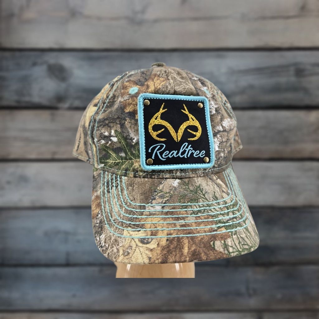 Realtree Outdoor Cap Realtree Hat Cap Snap Back Womens Adjustable Hunting Camo One Size Fits Most Vintage: No Mens? Size ONE SIZE - 1 Thumbnail