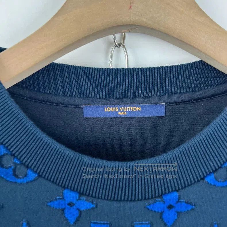 Louis Vuitton Louis Vuitton Blue Green Gradient Sweatshirt. Size US XXL / EU 58 / 5 - 3 Thumbnail