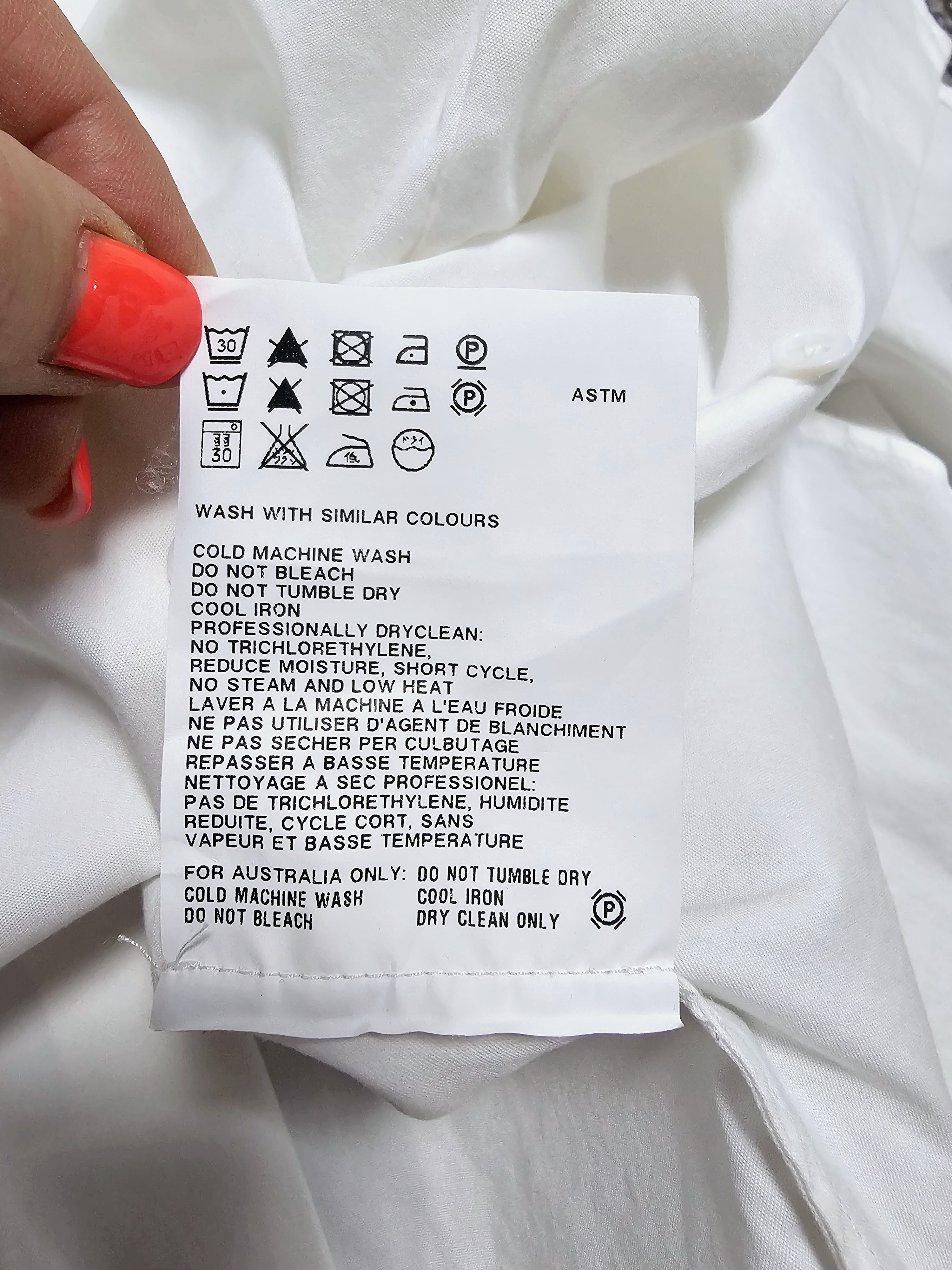Jil Sander JIL SANDER Made in Italy White Shirt Size S / US 4 / IT 40 - 6 Thumbnail