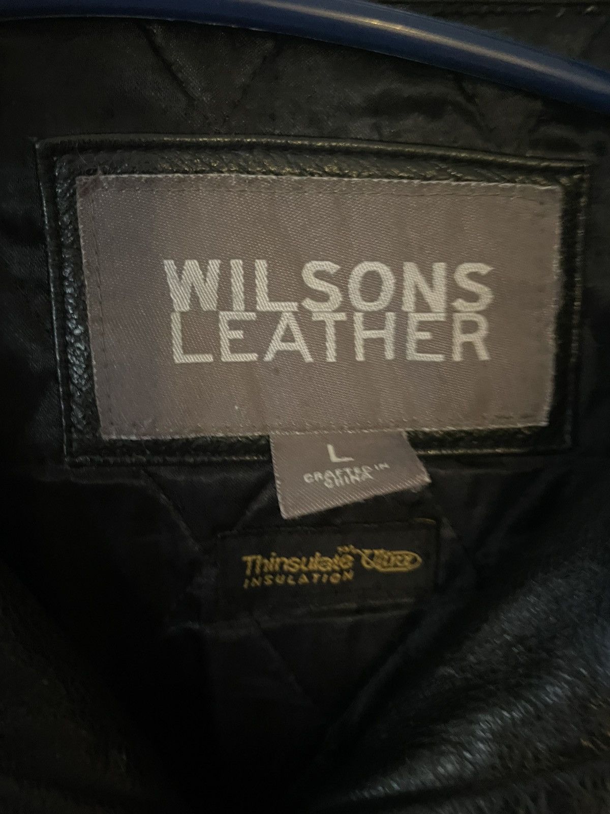Wilsons Leather Fully leather hooded jacket parka Size US L / EU 52-54 / 3 - 7 Thumbnail