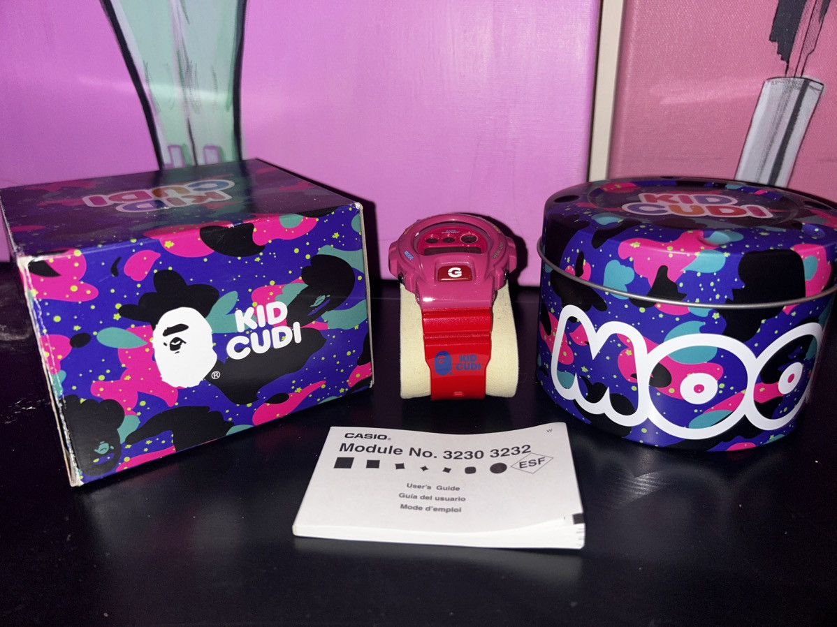 Bape × G Shock × Kid Cudi Rare Size ONE SIZE - 6 Thumbnail