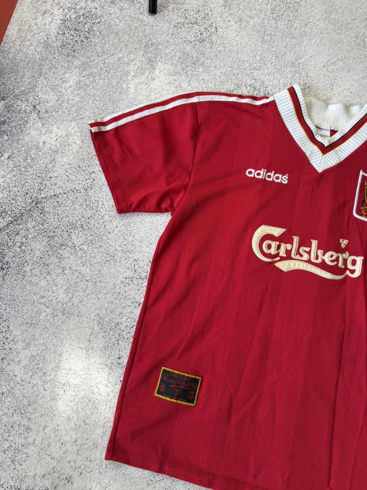 Adidas Liverpool Home Football Shirt 1995/96 Vintage XL Adidas Size US XL / EU 56 / 4 - 6 Thumbnail