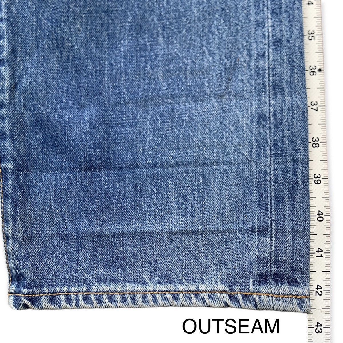 Levi's Vintage 90s Levis 501 Big E Selvedge Redline 555 Denim 31 Size US 31 - 25 Thumbnail