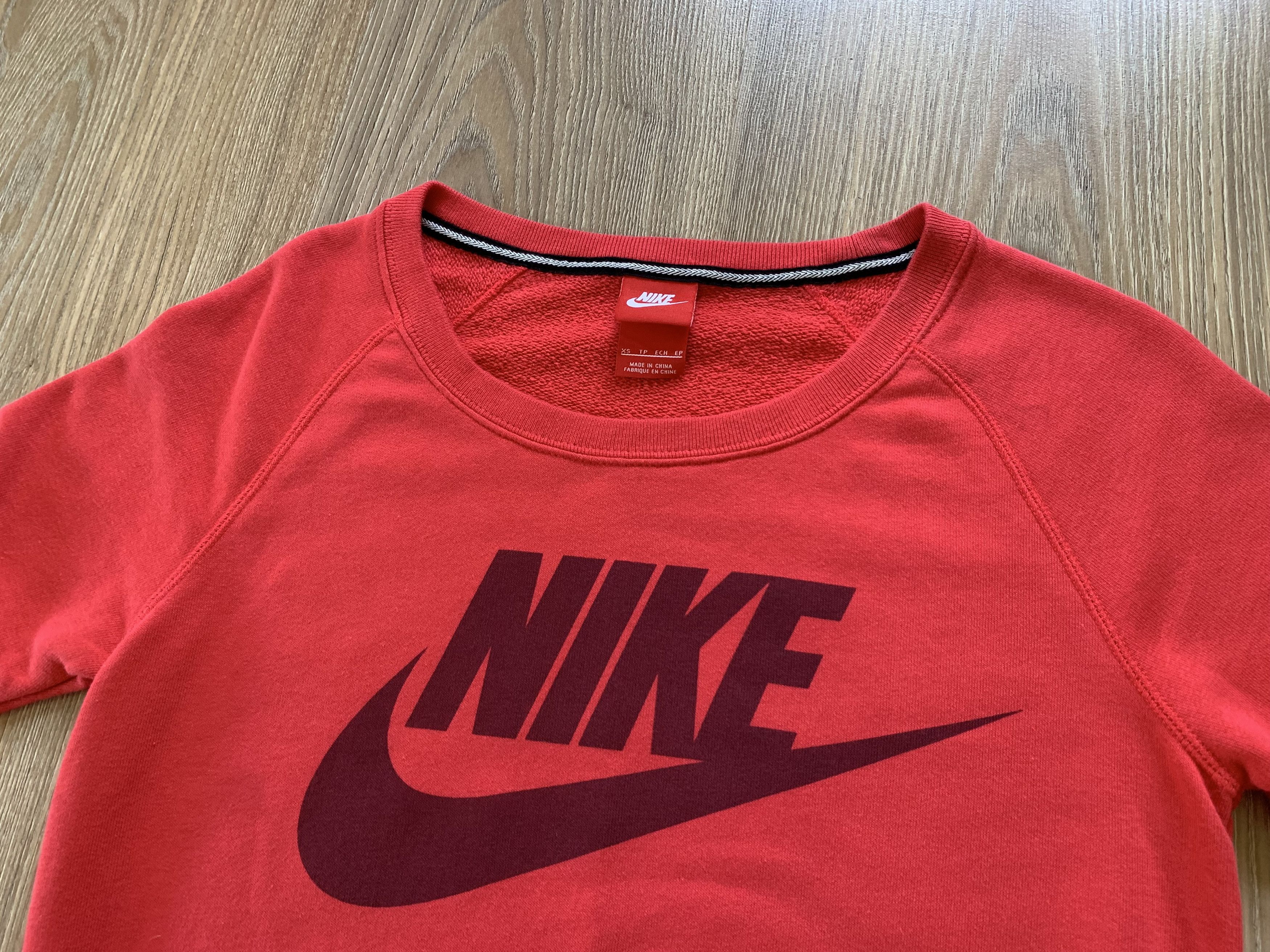 Nike × Vintage Nike Big Logo Sweatshirt Size XS / US 0-2 / IT 36-38 - 4 Thumbnail