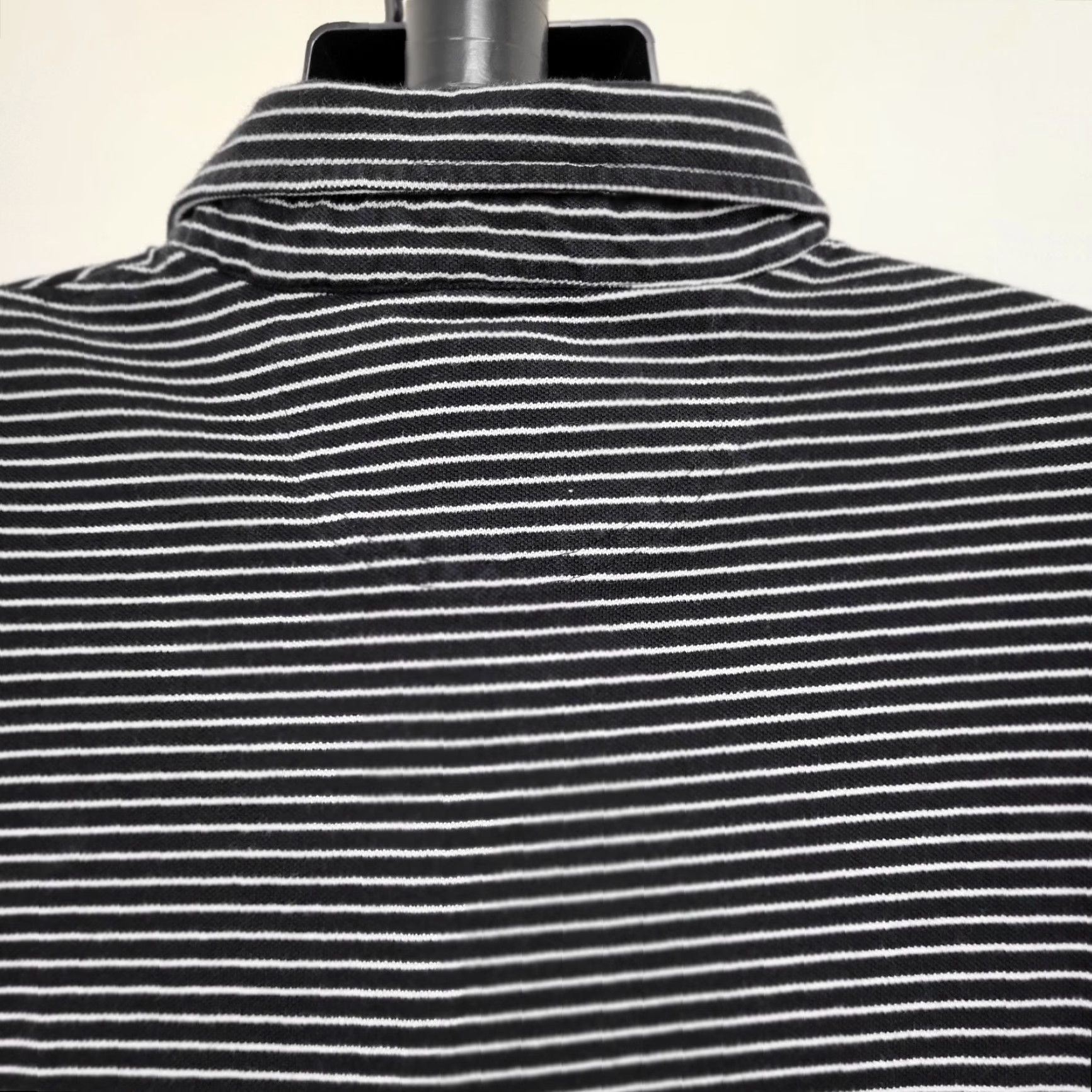 Vintage U.S. Polo Assn Shirt Men 3XLT Black White Striped Polo Tall Short Sleeve Polo Shirt Regular Fit Mens Size US XXL / EU 58 / 5 - 7 Thumbnail