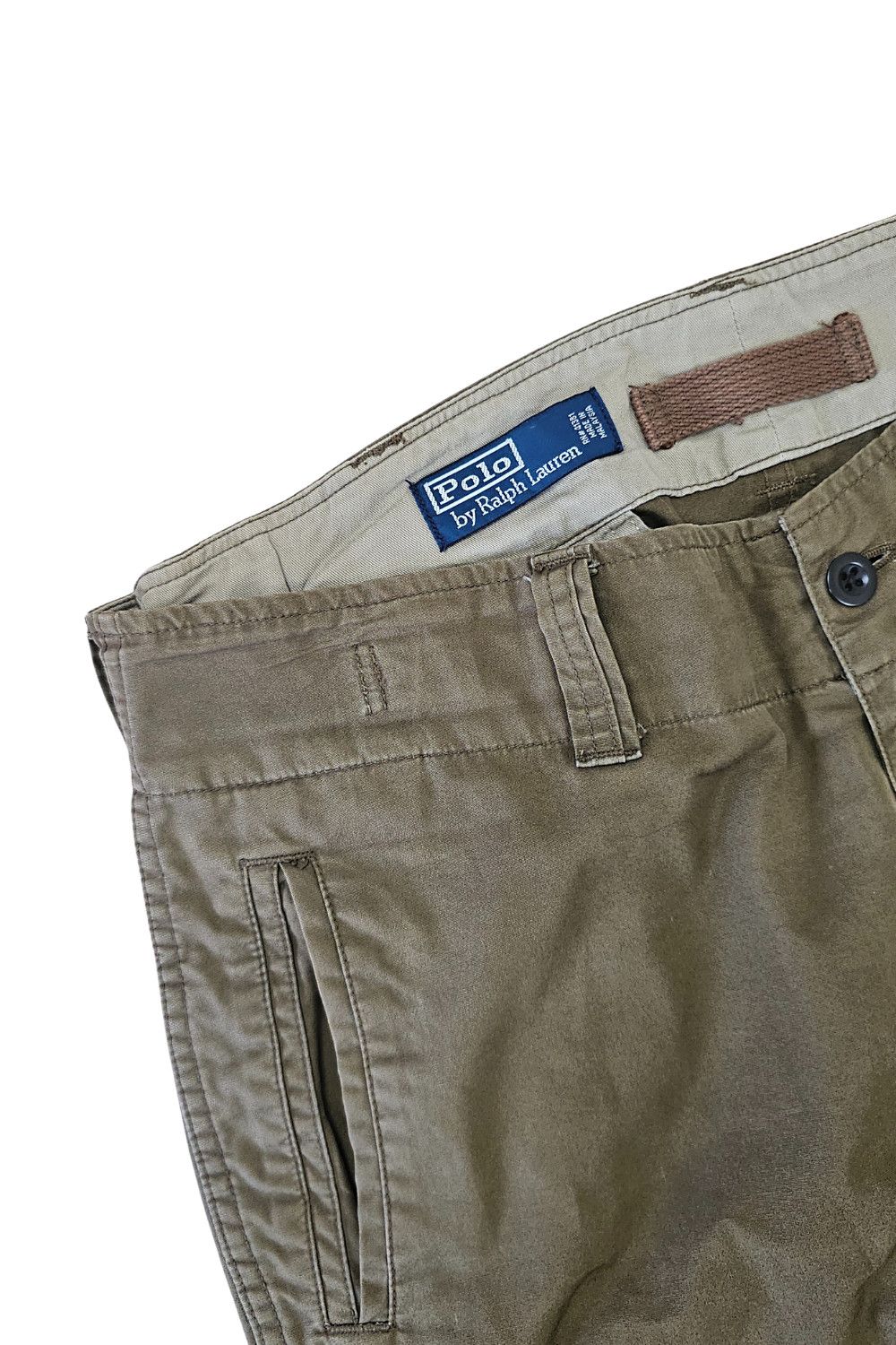 Polo Ralph Lauren 04 PRL Multi-Pocket Field Cargo Pants – 35x32 – Y2K Utility Size US 35 - 5 Thumbnail