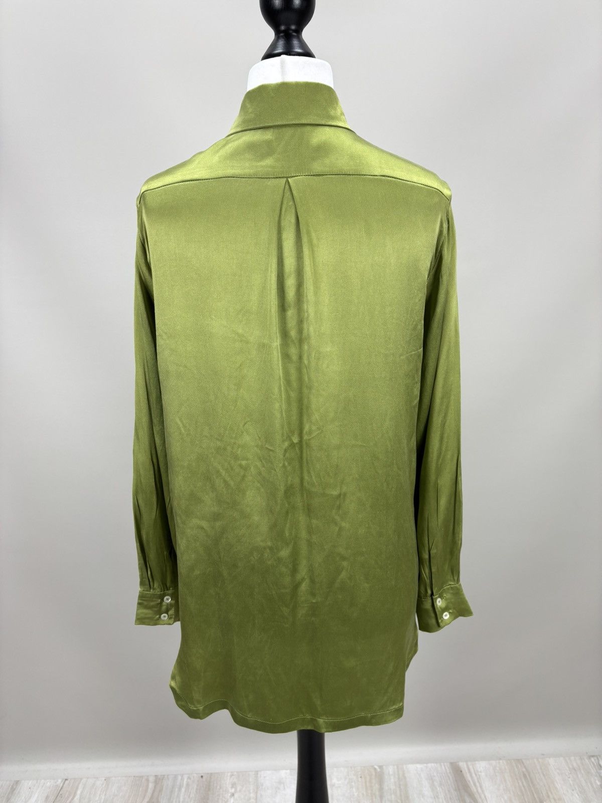 Miu Miu Womens blouse Miu Miu Size 40 Color Green Size S / US 4 / IT 40 - 6 Thumbnail