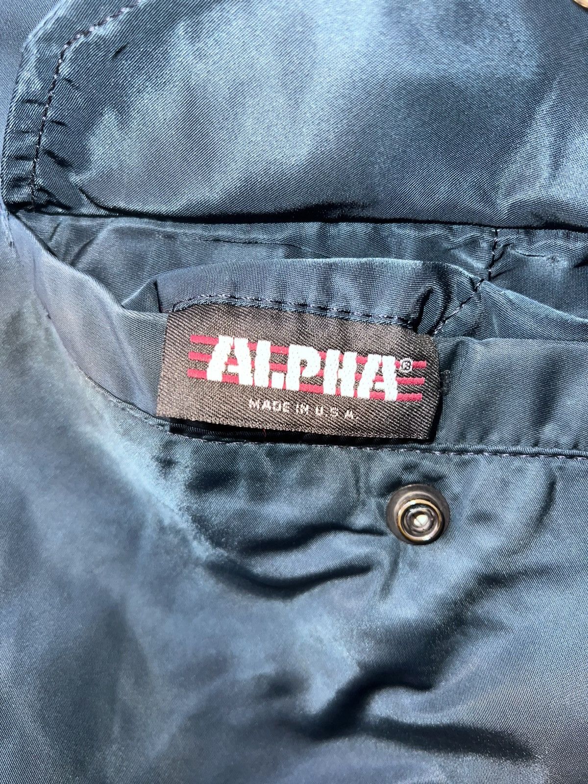 Alpha Industries × Vintage Alpha Industries Vintage Bomber MA-1 Nylon Flight Jacket Size US S / EU 44-46 / 1 - 3 Thumbnail