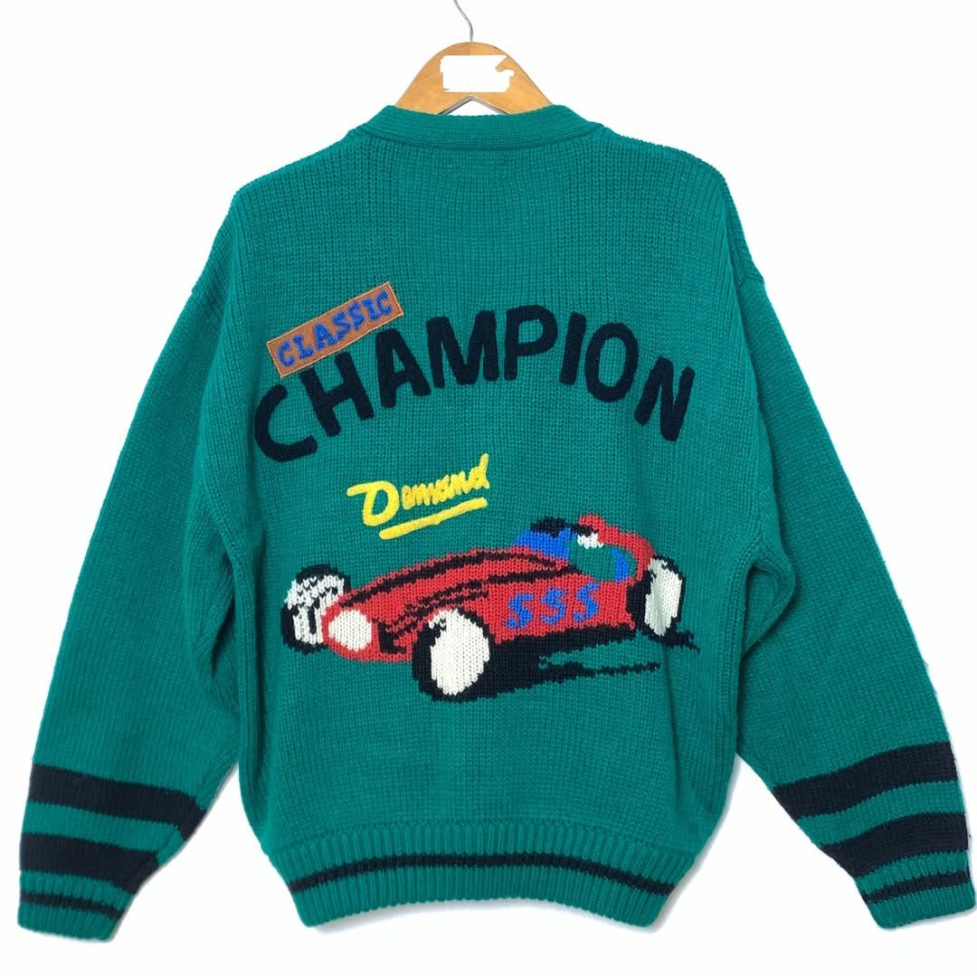 Wrangler 90s Classic Champion Casey Jones by Wrangler Cardigan Size US L / EU 52-54 / 3 - 1 Thumbnail